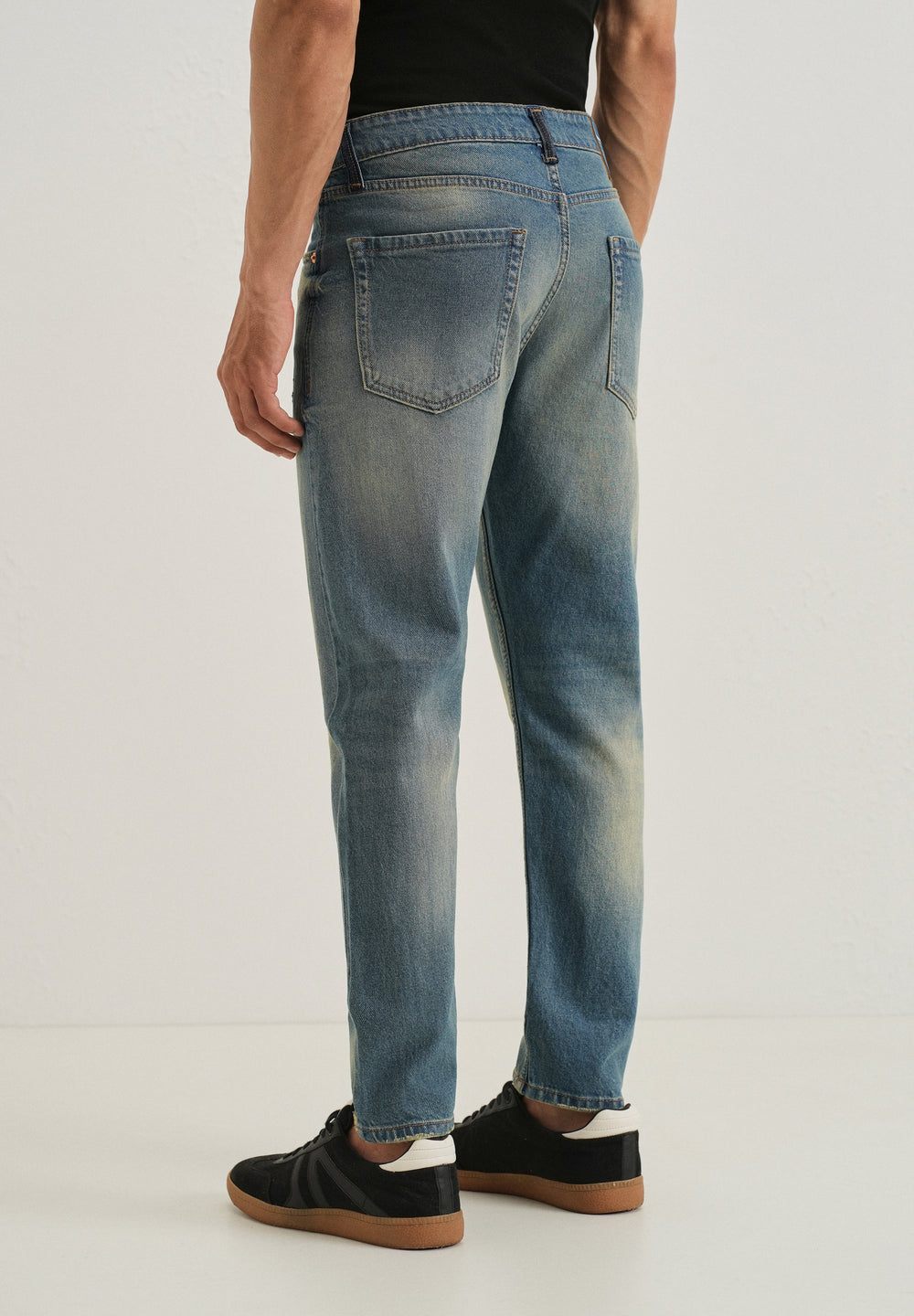 Ripped Light Blue Slim fit Jeans