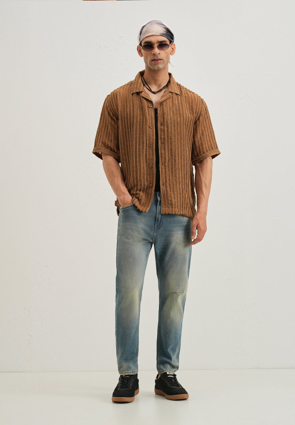 Ripped Light Blue Slim fit Jeans