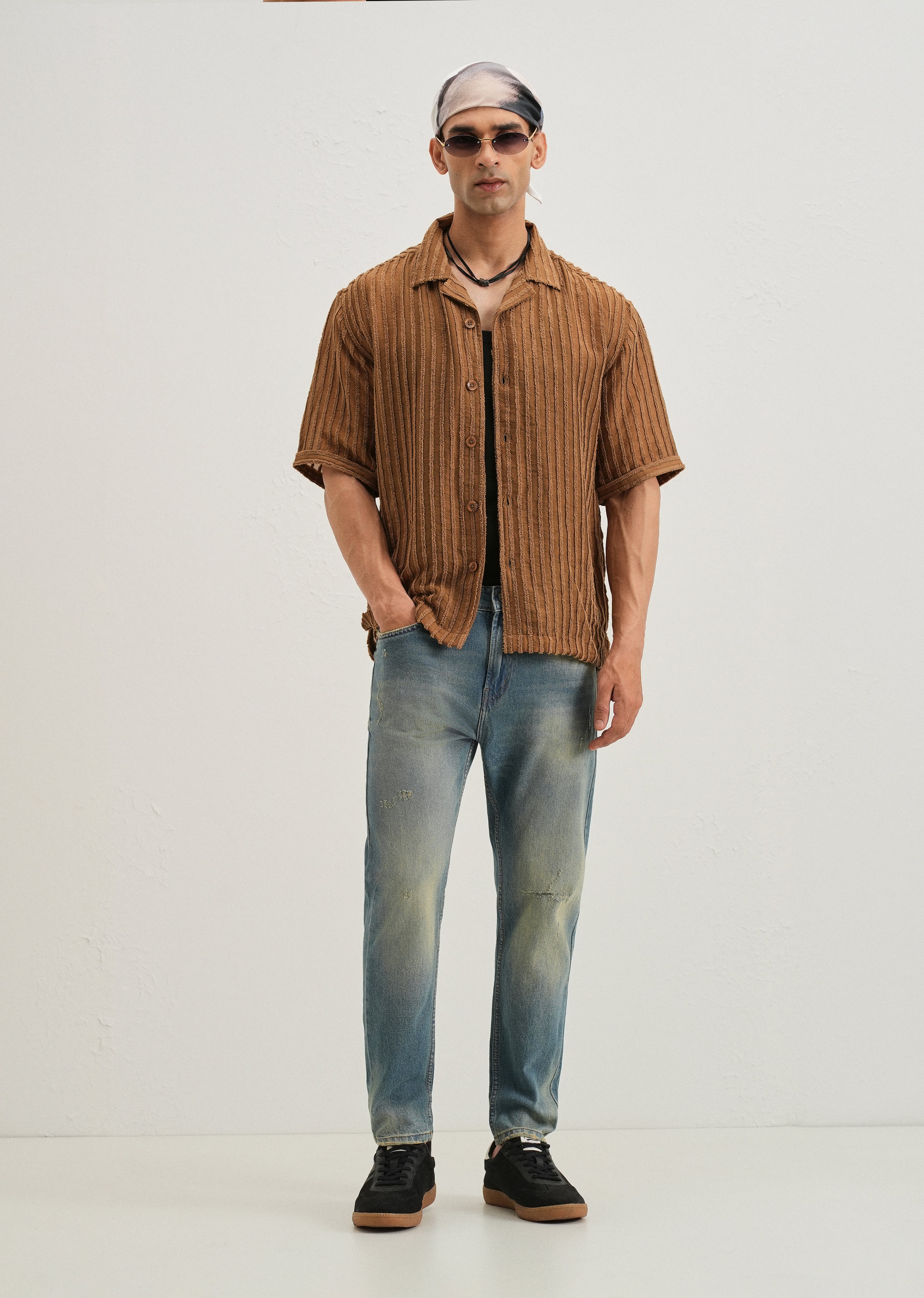 Ripped Light Blue Slim fit Jeans