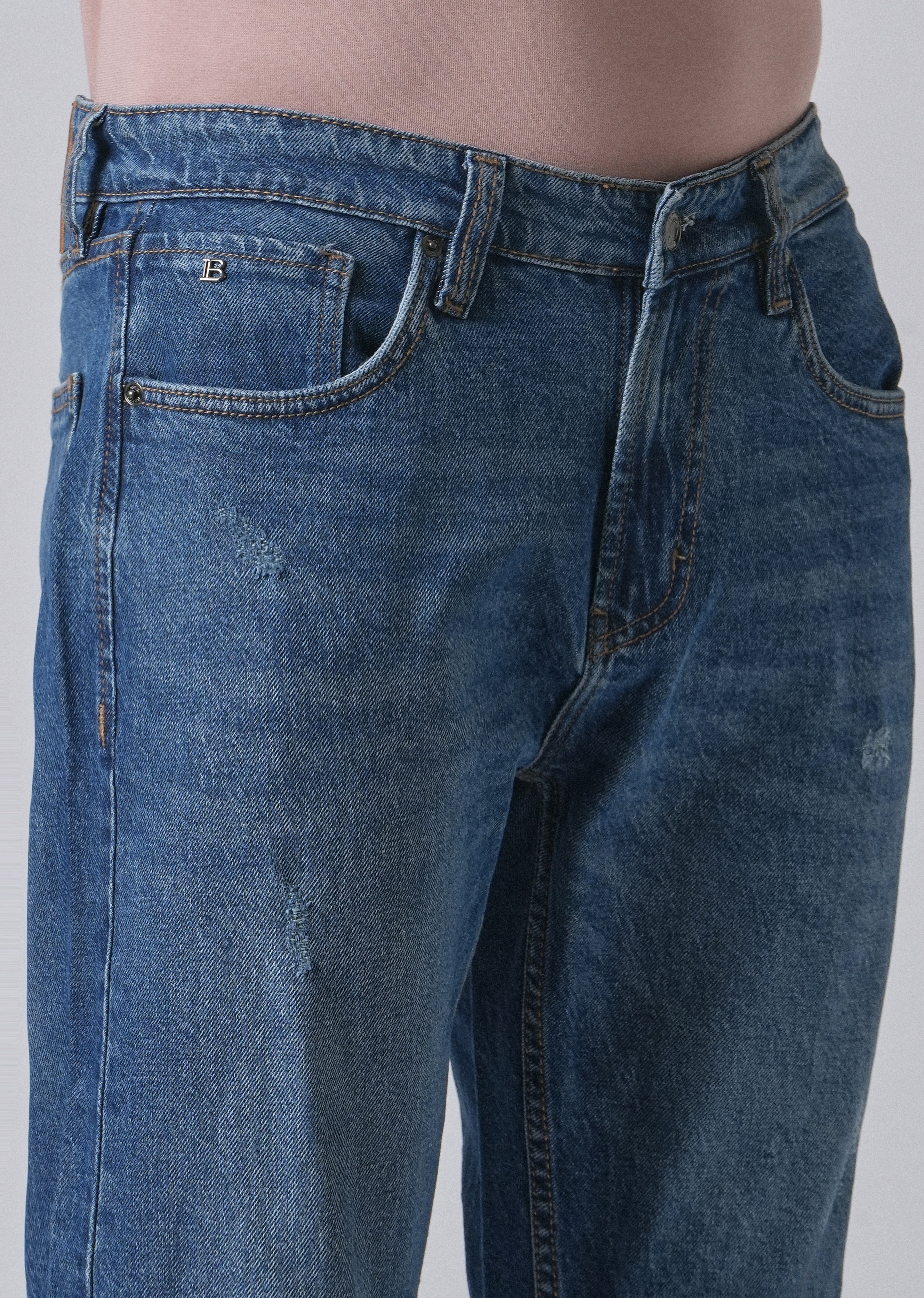 Ripped Zeel Slim fit Jeans