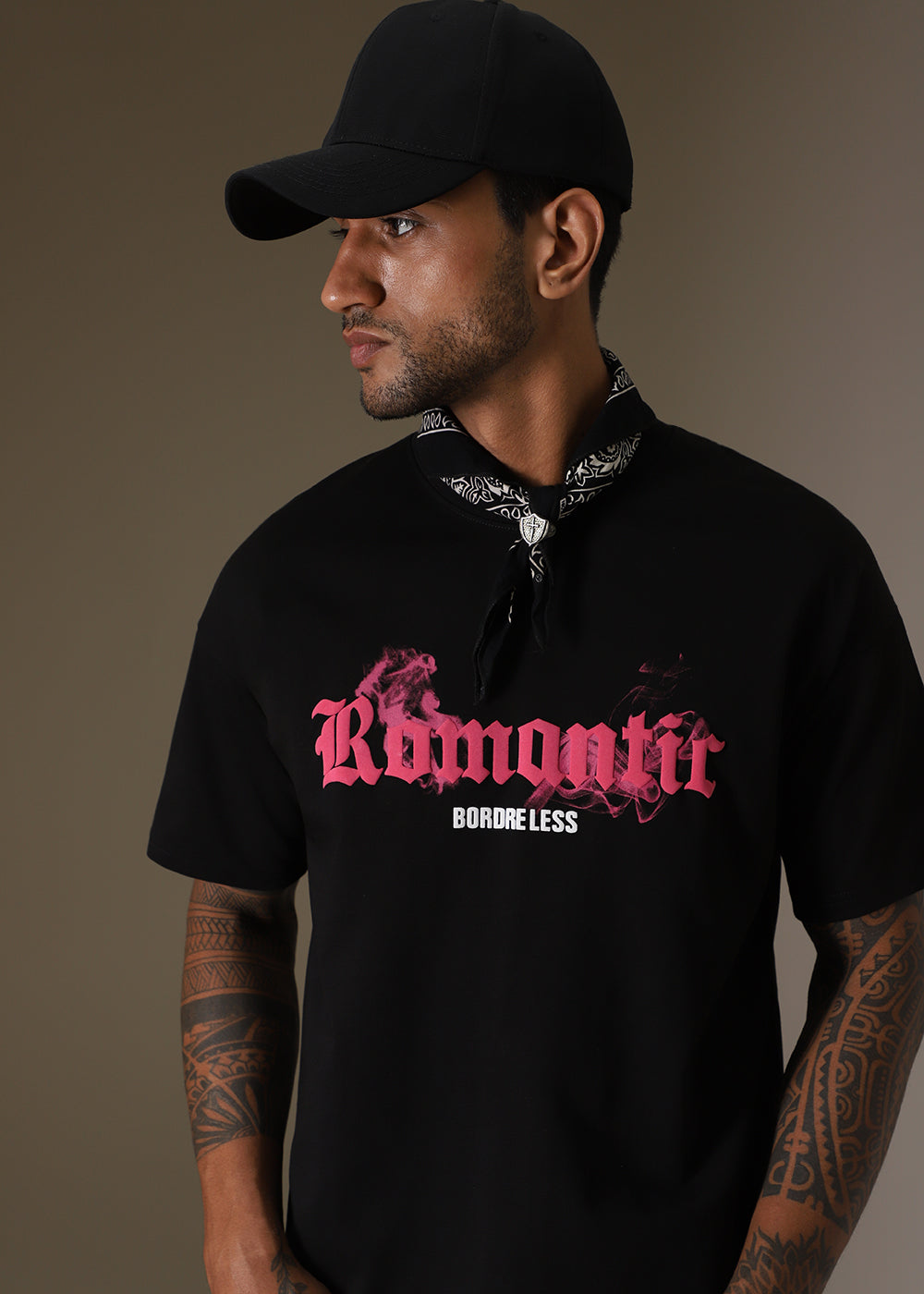 Romantic Funk Pink Oversized T-shirt