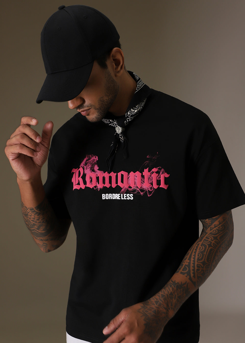 Romantic Funk Pink Oversized T-shirt