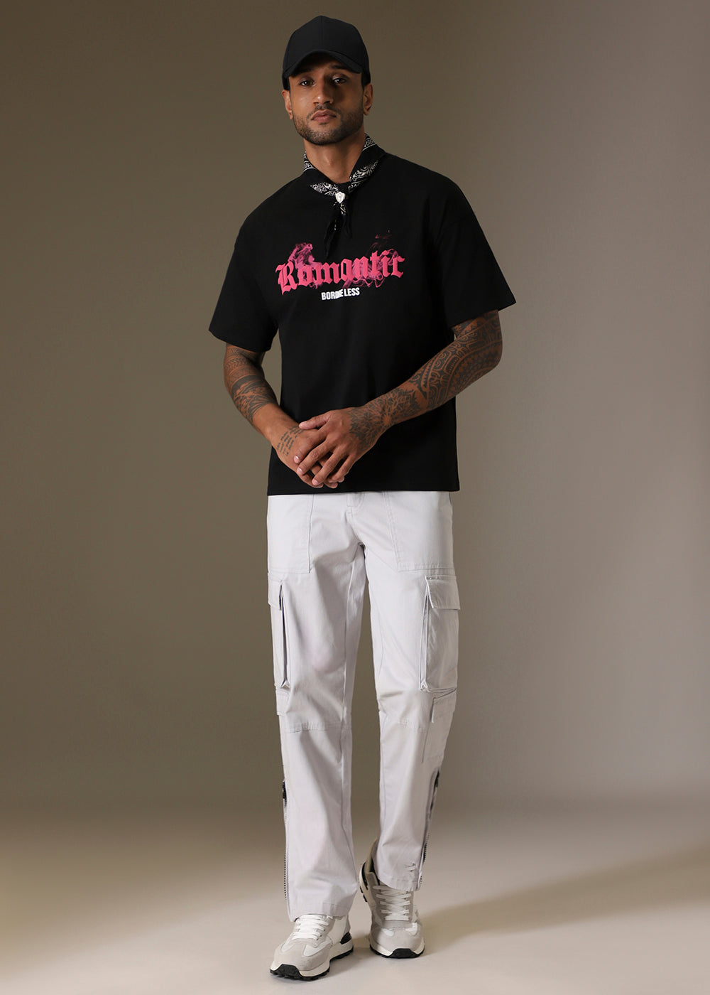 Romantic Funk Pink Oversized T-shirt