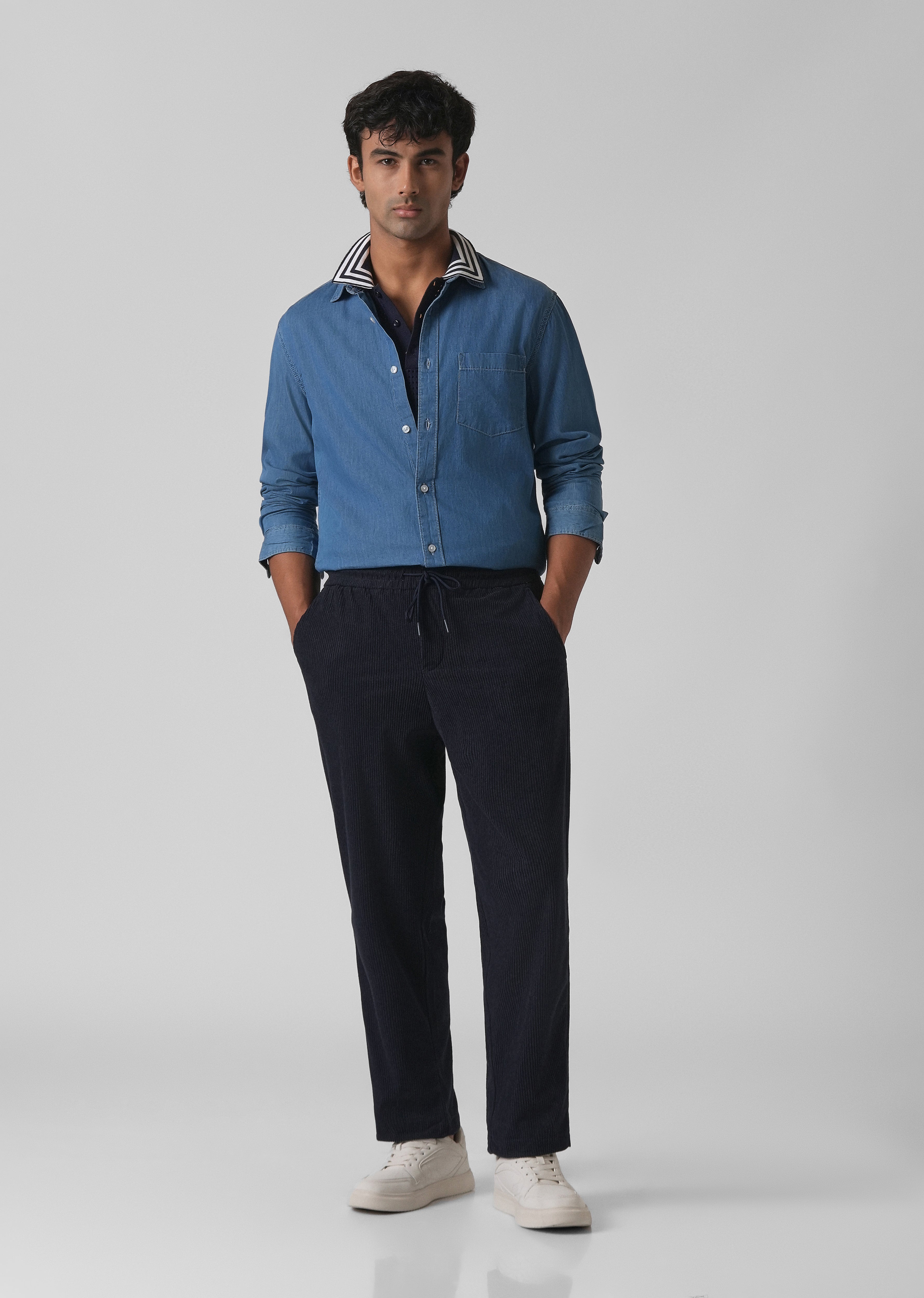 Royal Blue Corduroy Pants