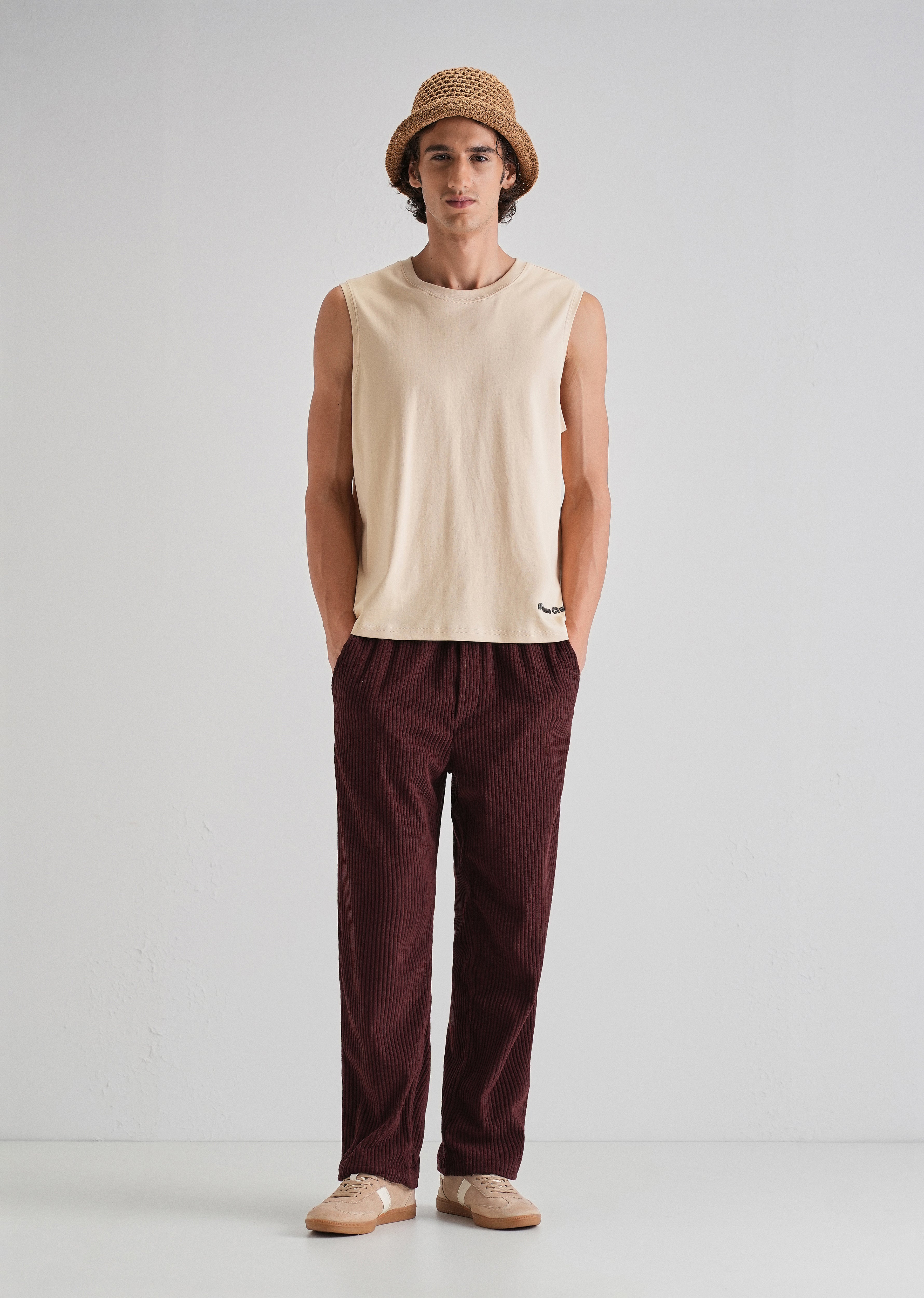 Ruby Brown Corduroy Pant