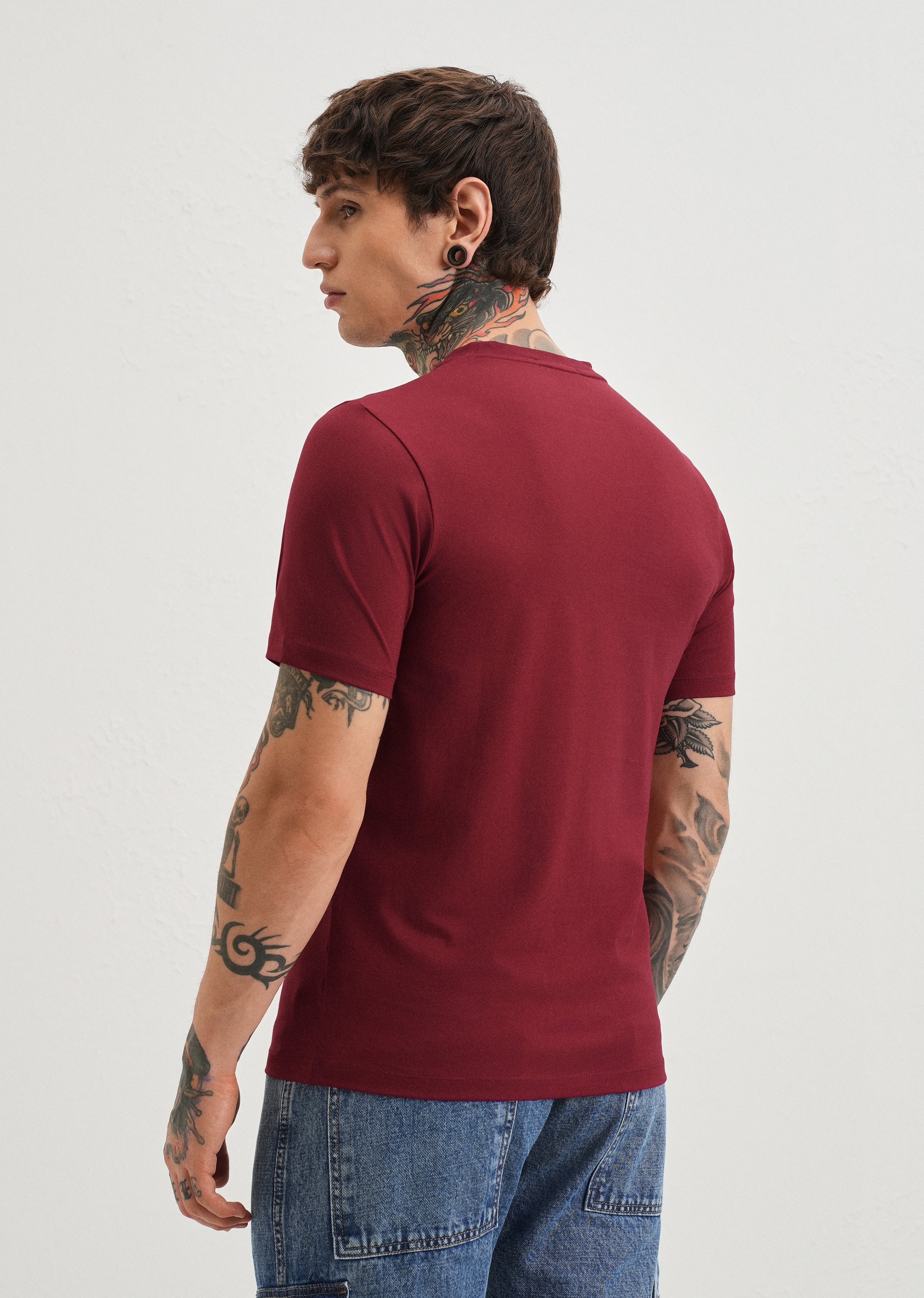 Ruby Maroon T-Shirt