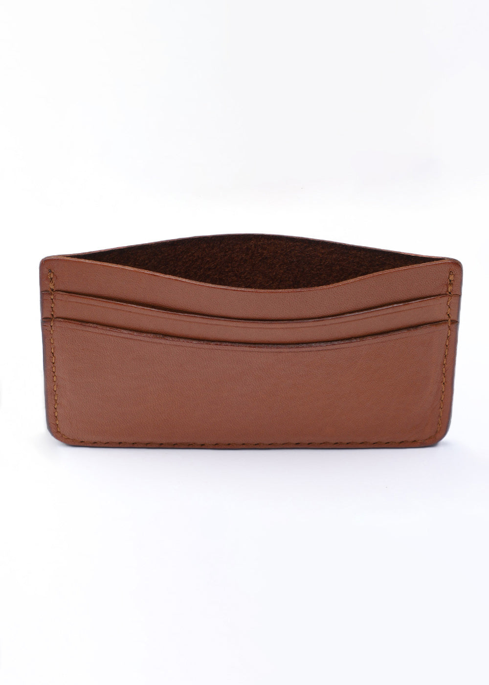 Russet Brown Card Holder
