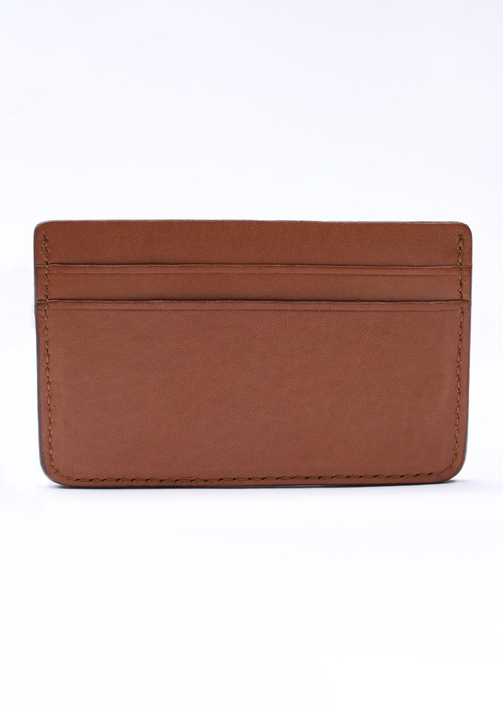 Russet Brown Card Holder