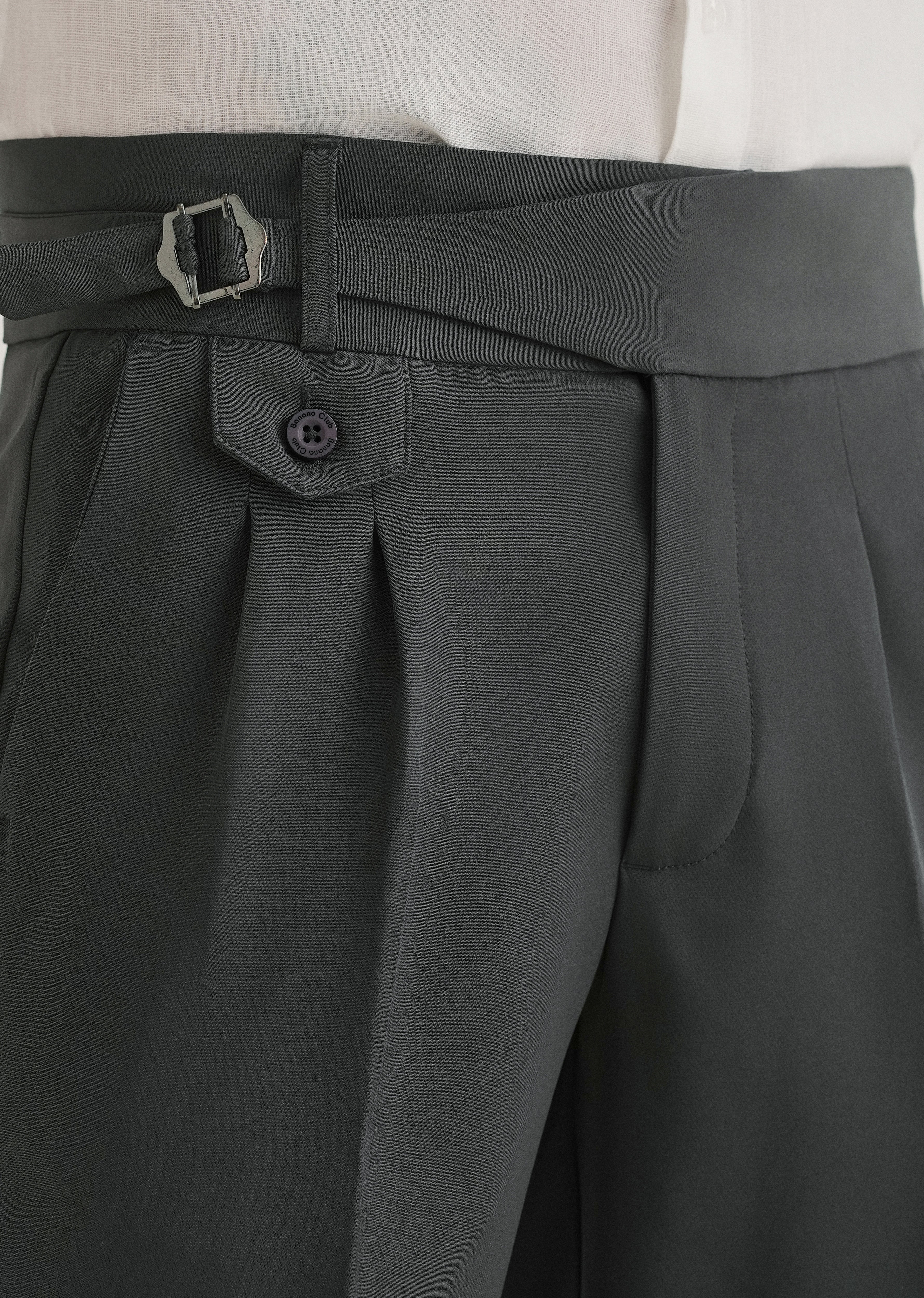Shadow Grey Gurkha Pant