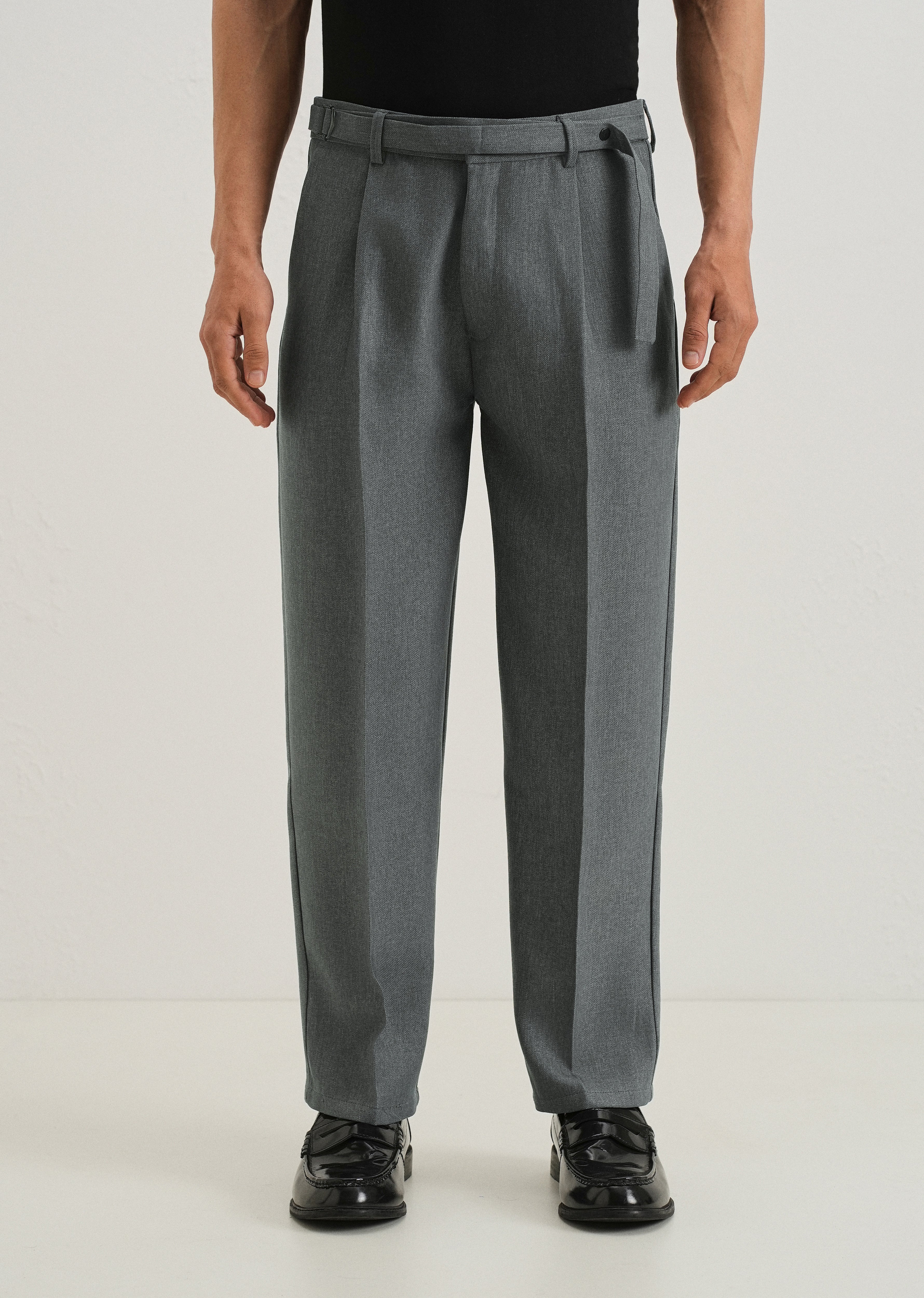 Silver Grey Gurkha Pant