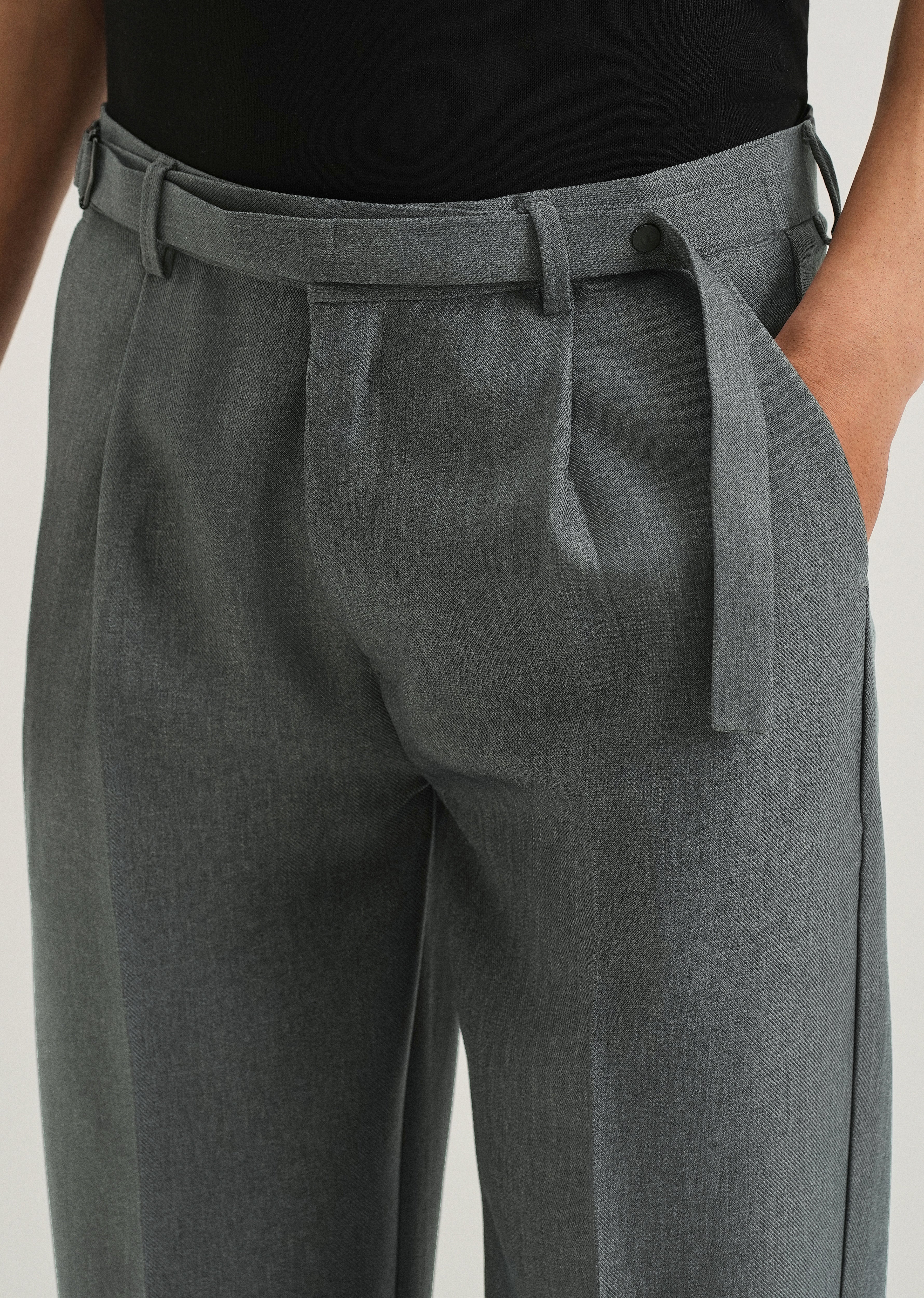 Silver Grey Gurkha Pant
