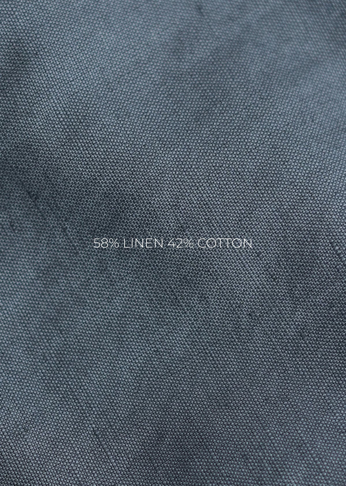 Slate Blue Cotton Linen Gurkha Pant