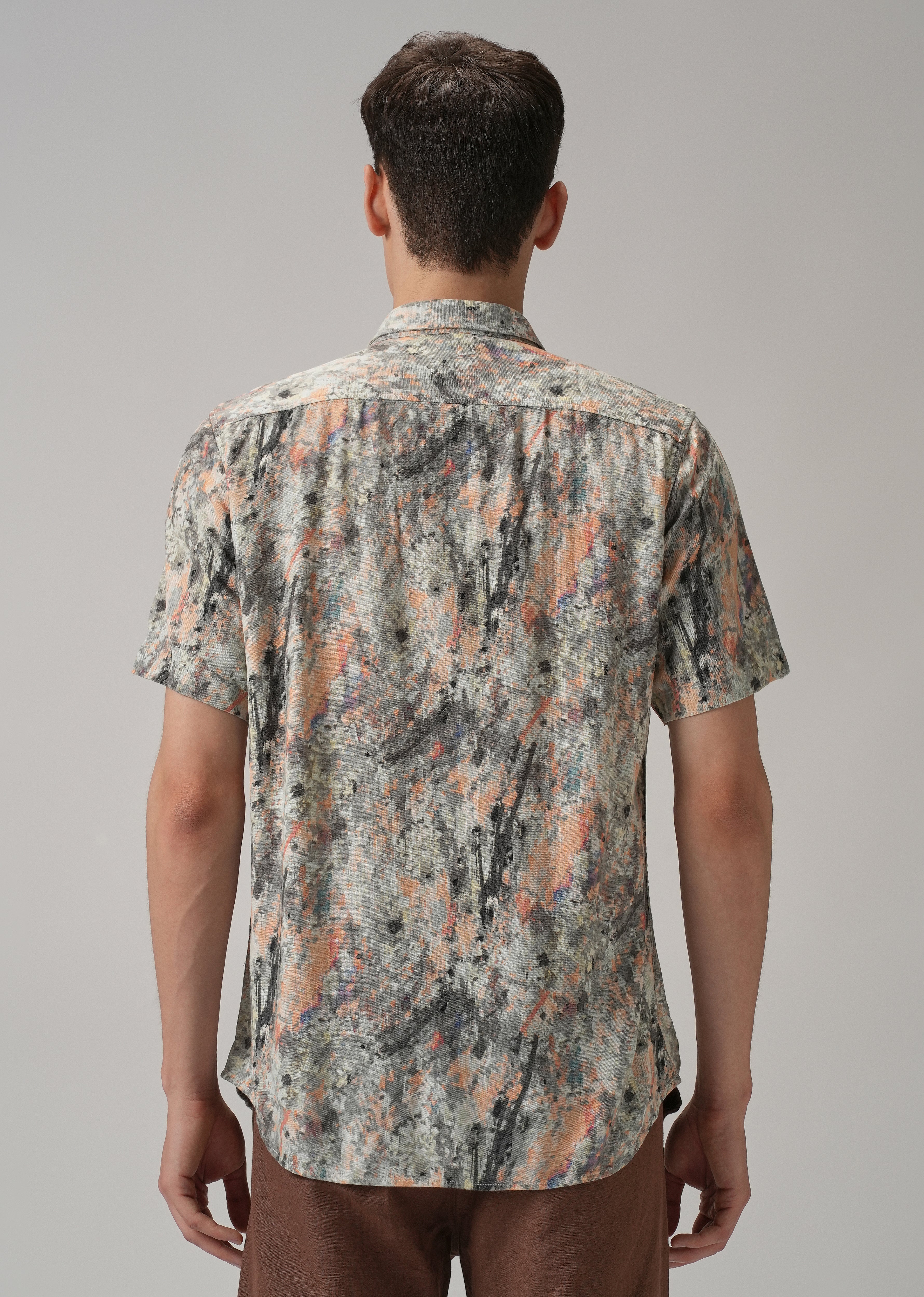Smear Half Sleeve shirt