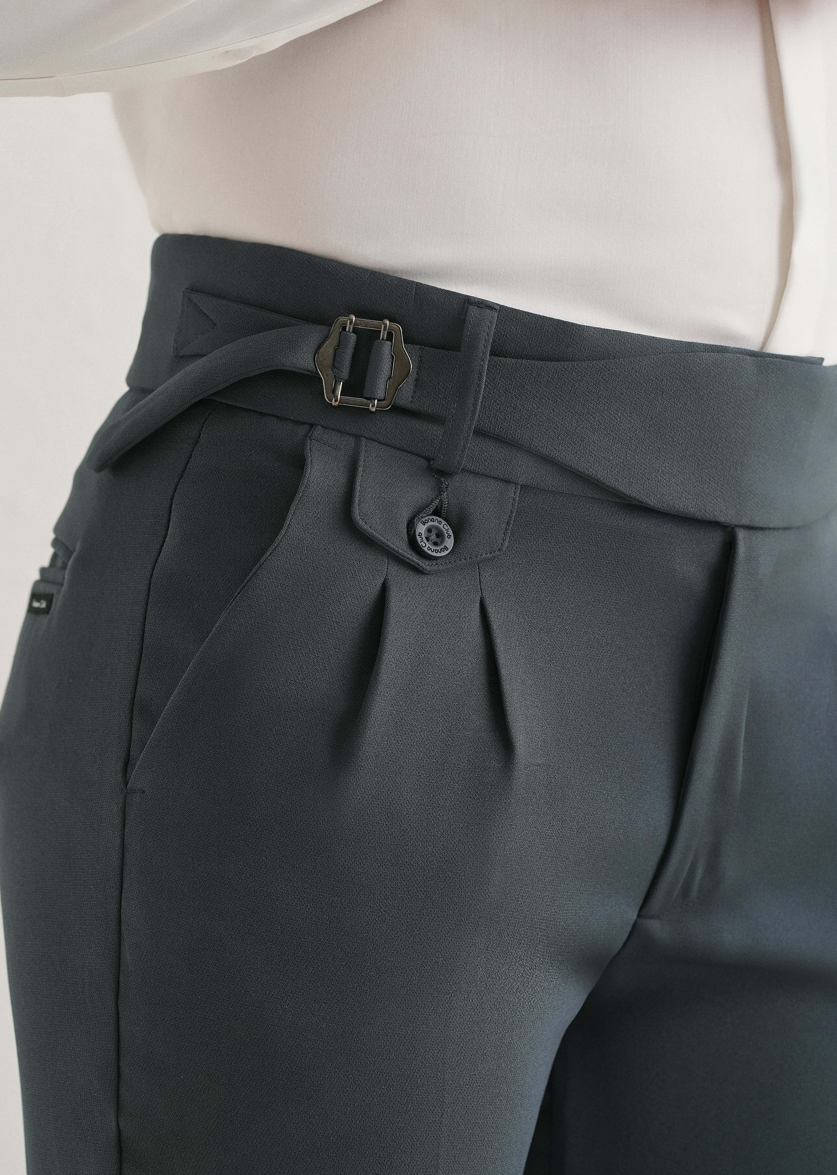 Smoke Grey Gurkha Pant