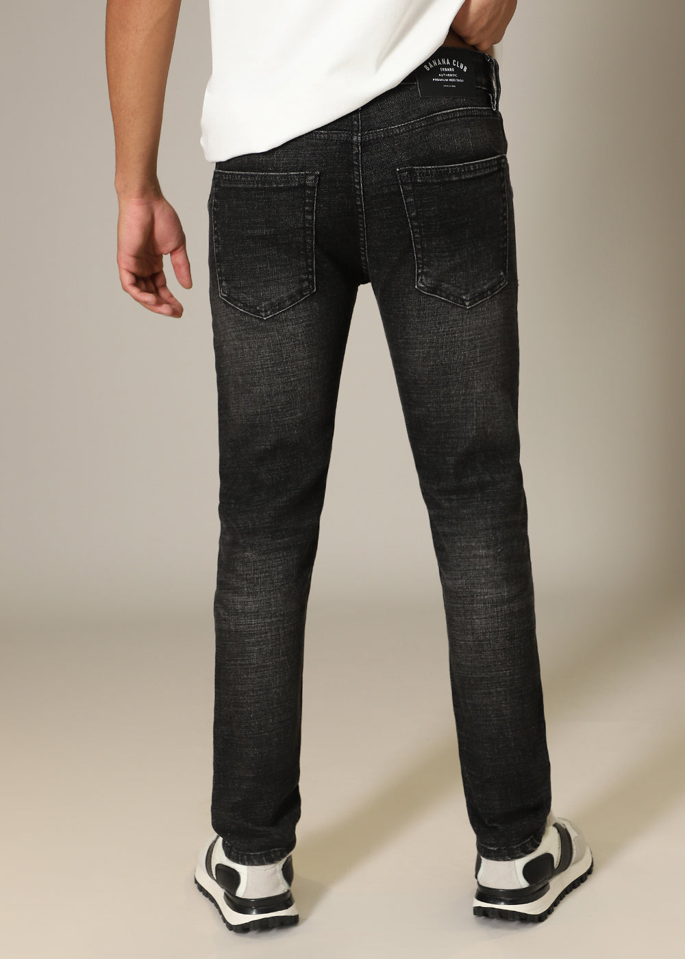 Smoky Black Slim Fit Jeans