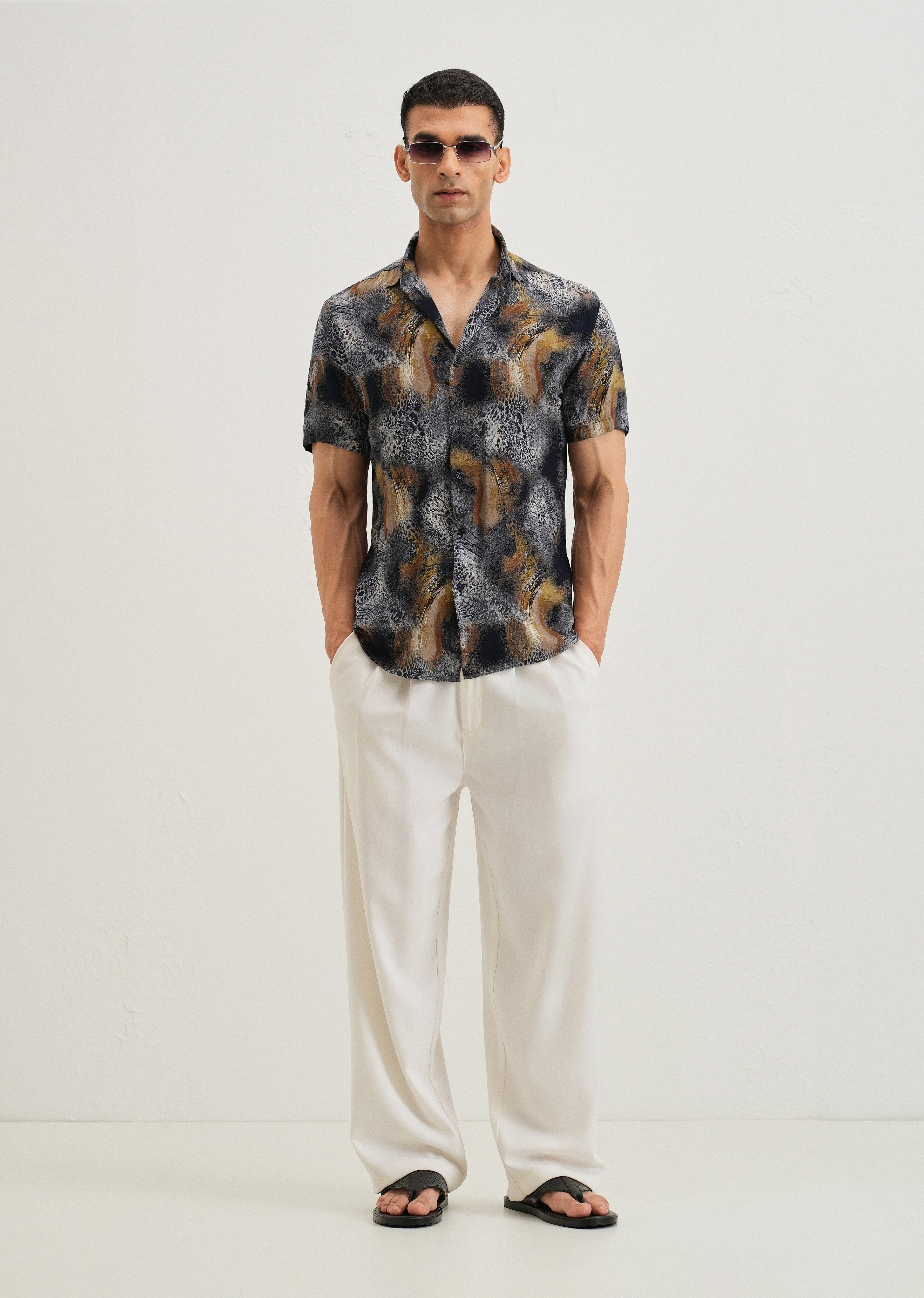 SnakeSkin Feather shirt