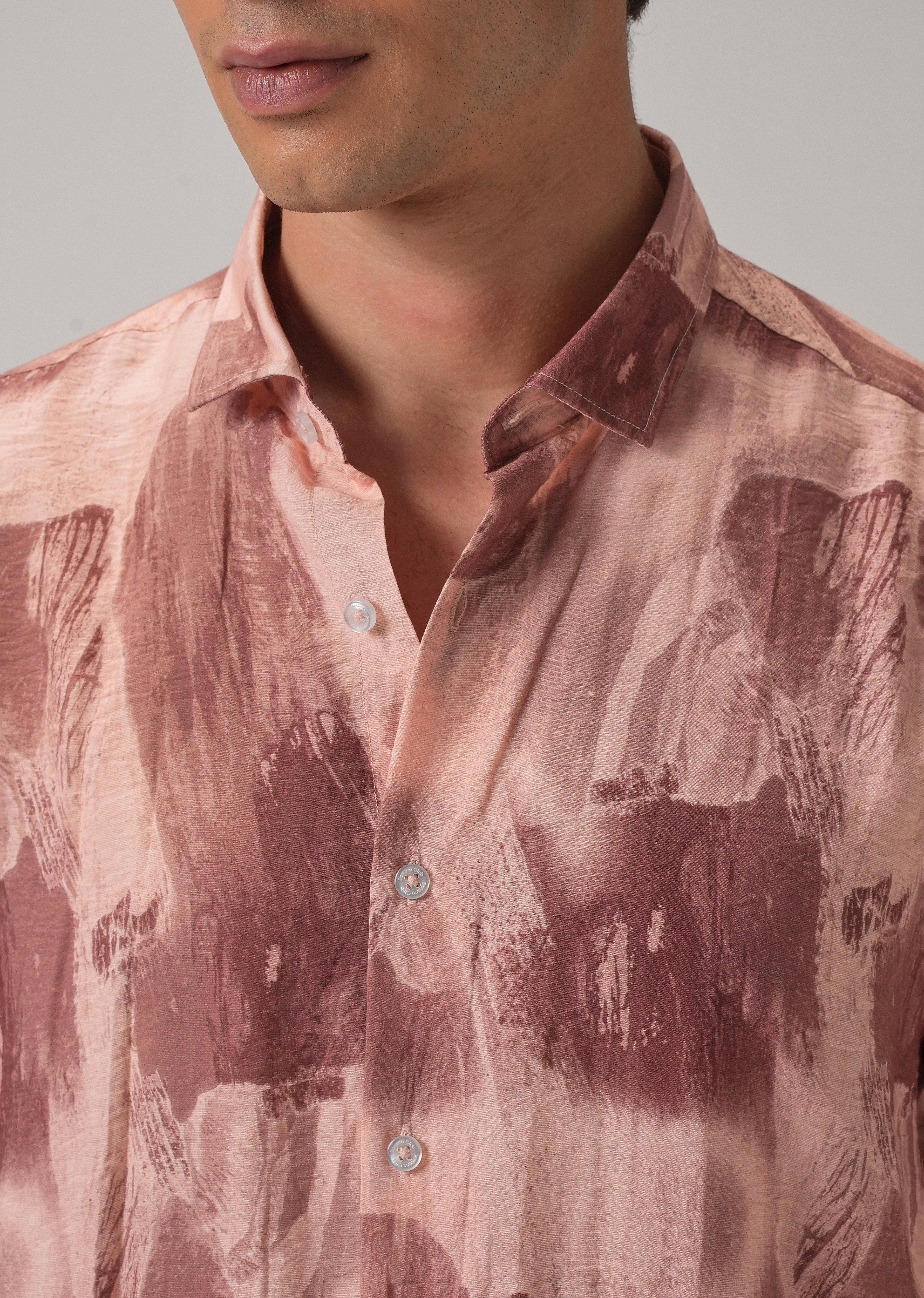 Soft Strokes Printed Shirt