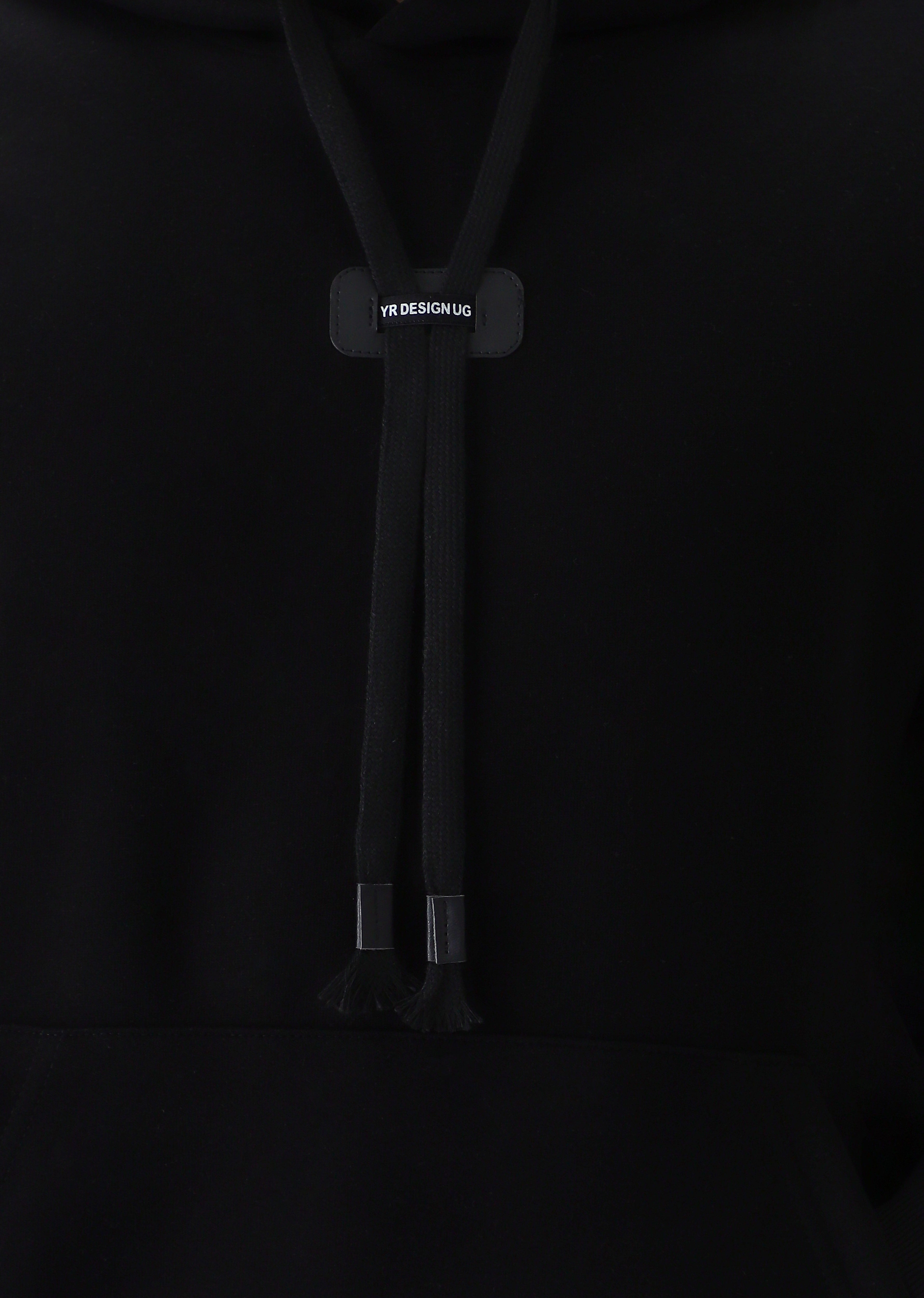 Solid Black Hoodie