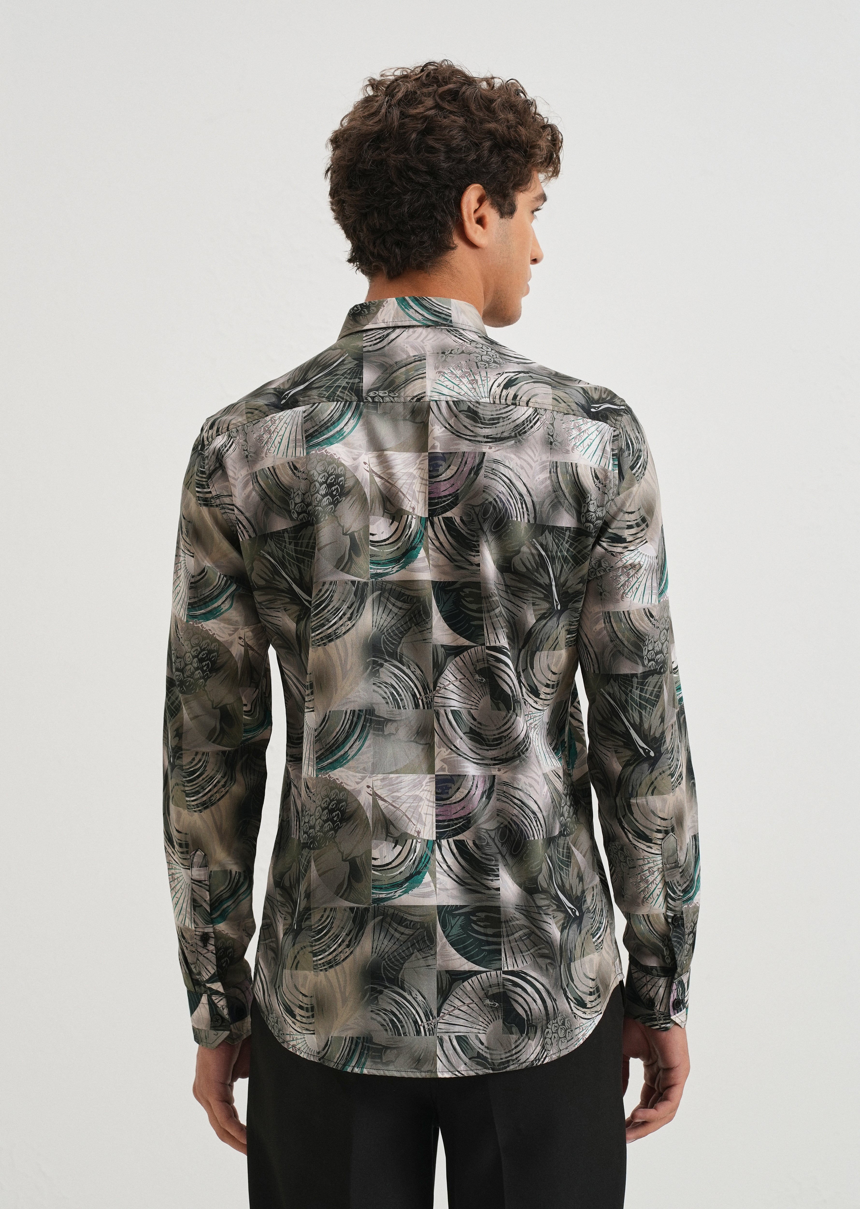 Spiral Printed Shirt