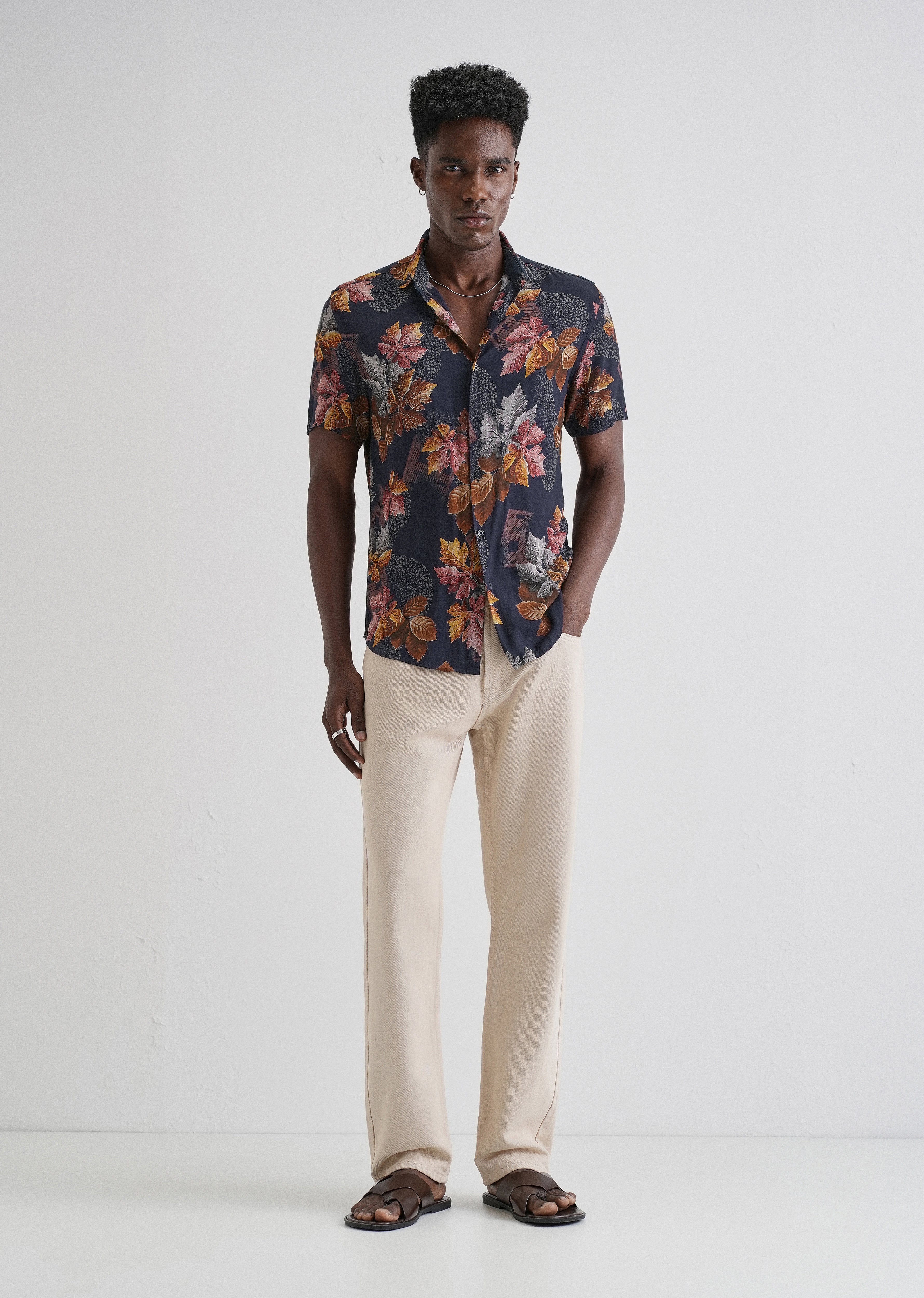 Spring Fall Feather shirt