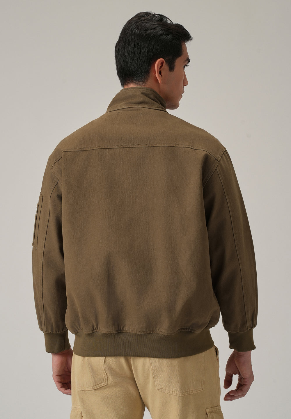 Stand Collar Bomber Jacket