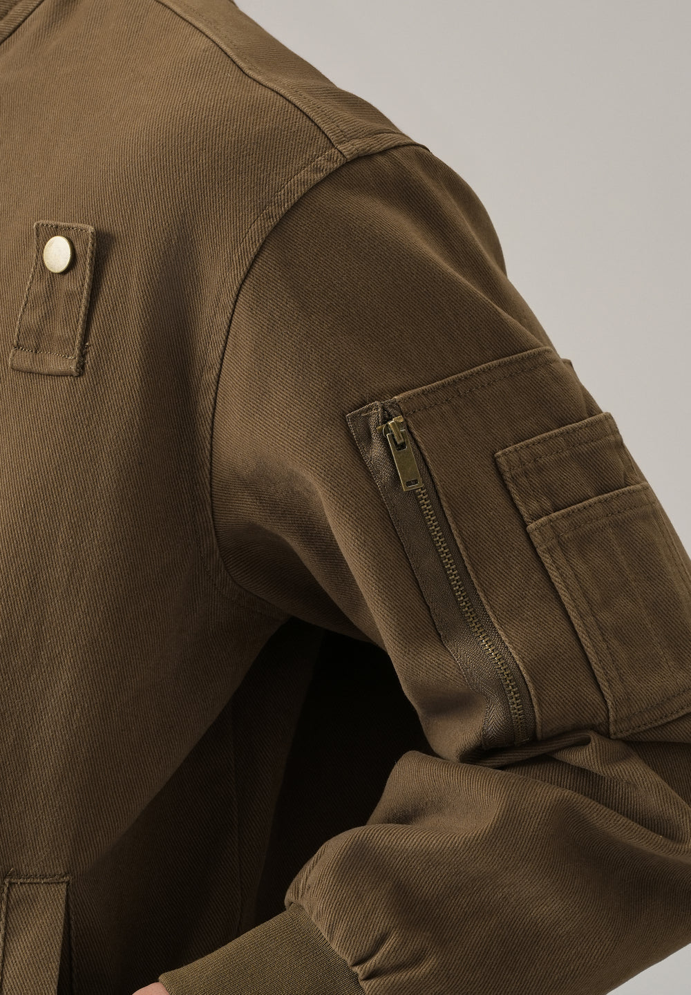 Stand Collar Bomber Jacket