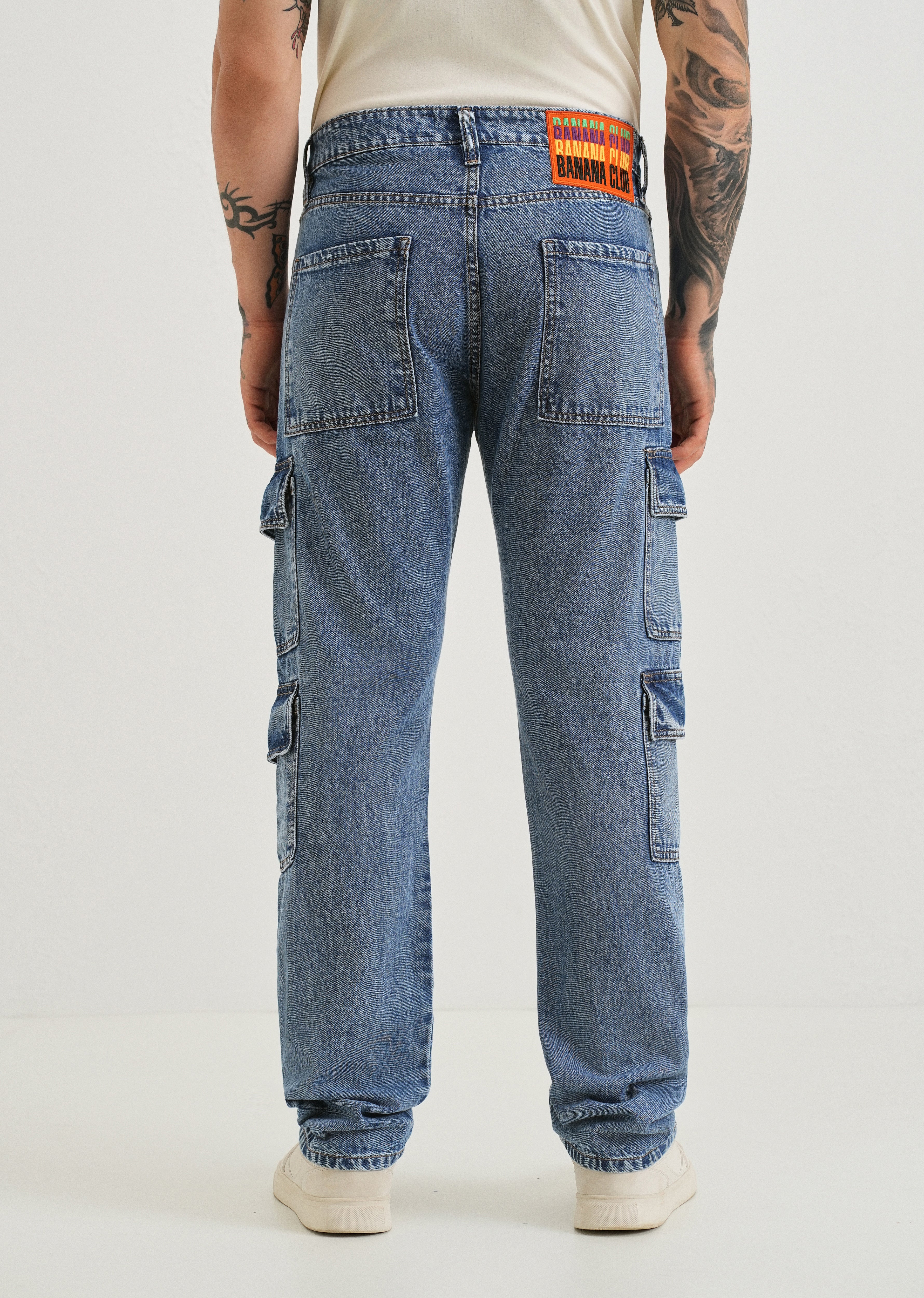 Streetstyle Sapphire Blue Baggy fit Jeans