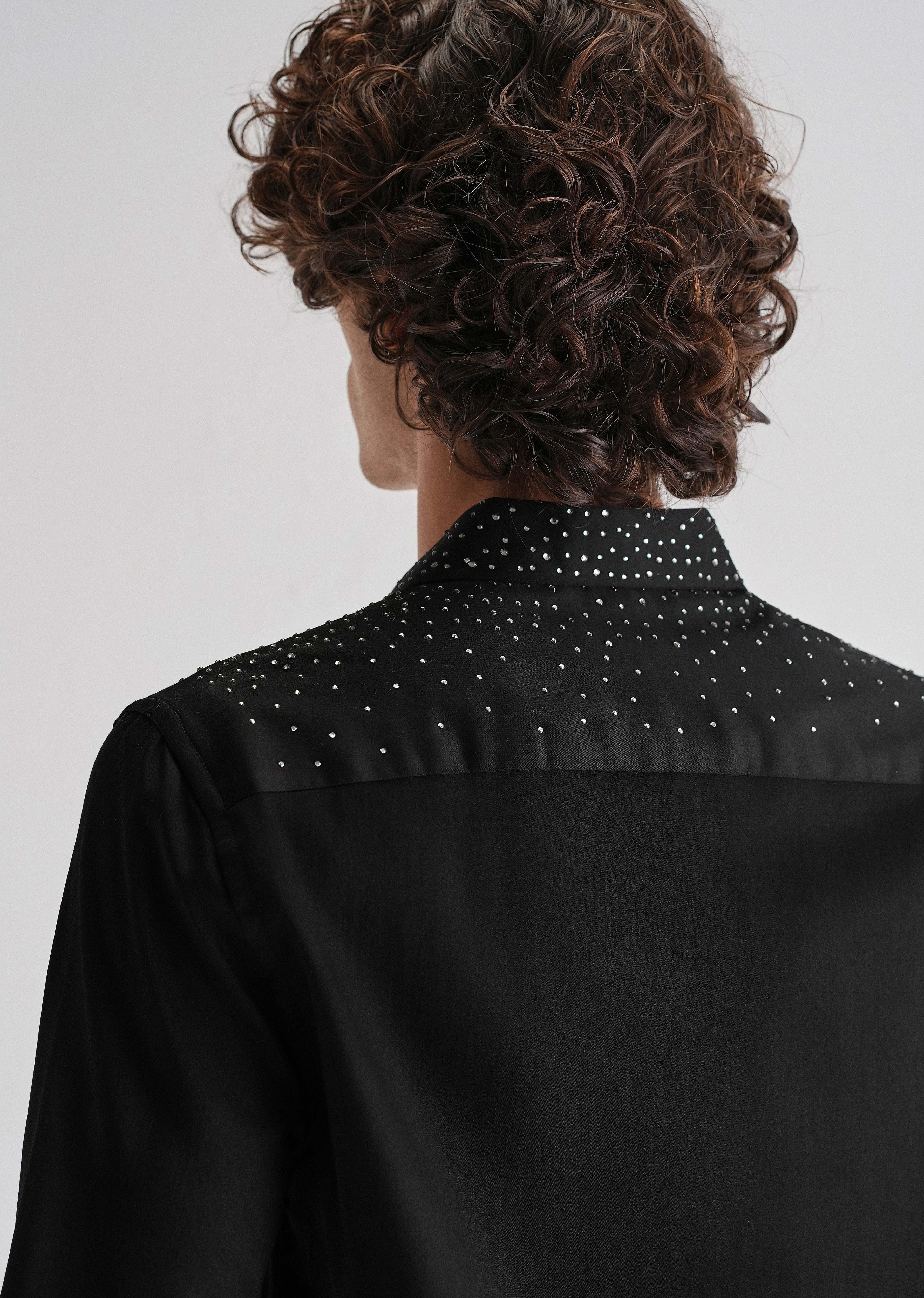 Stud Black Designer Shirt