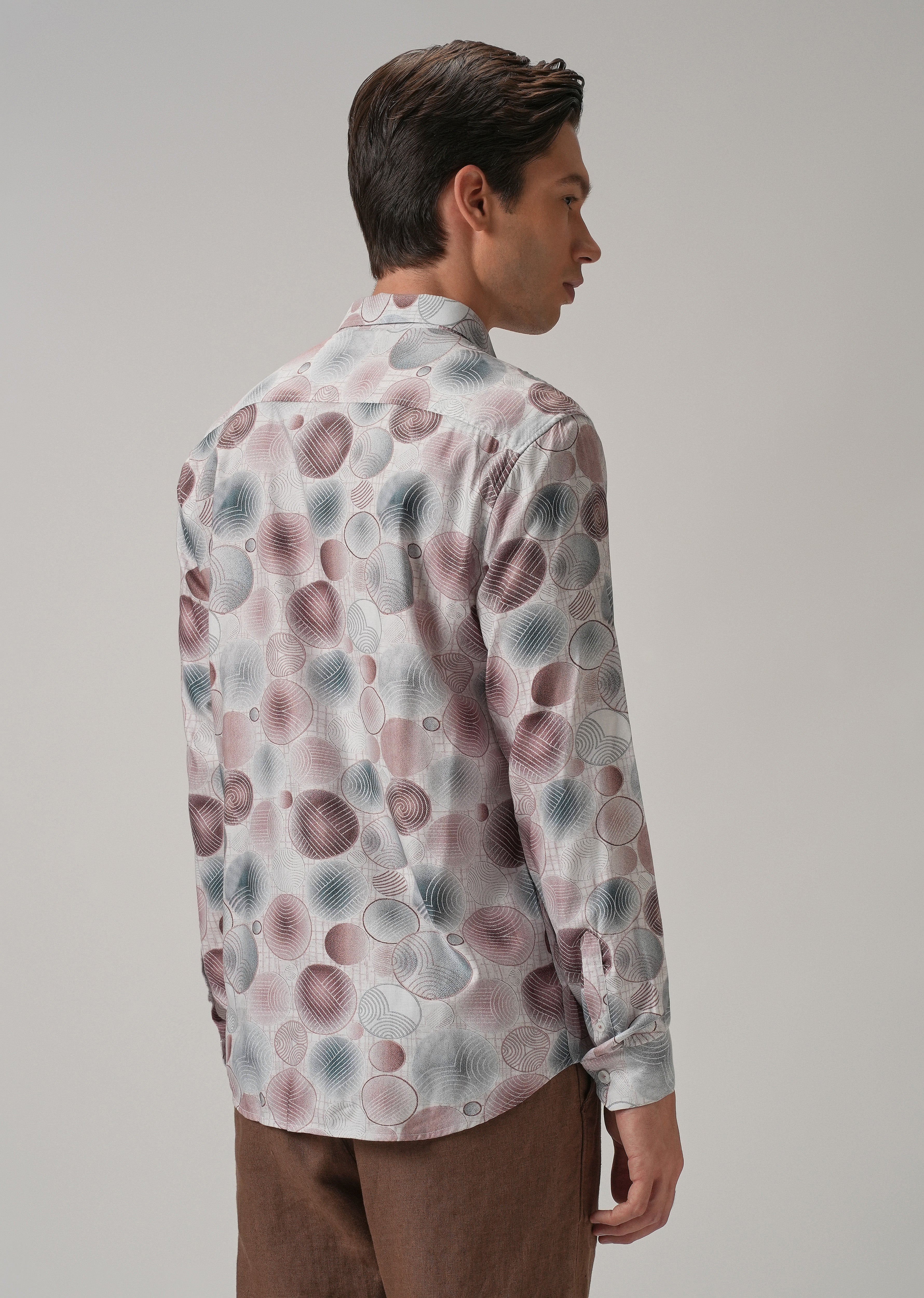 Stylish Geometric Print Shirt