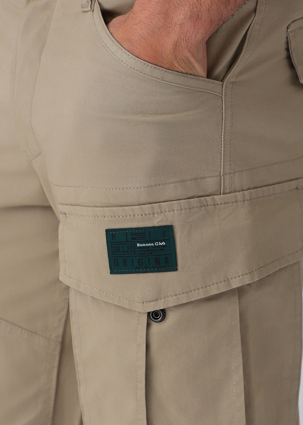 Tan Brown Cargo Pant