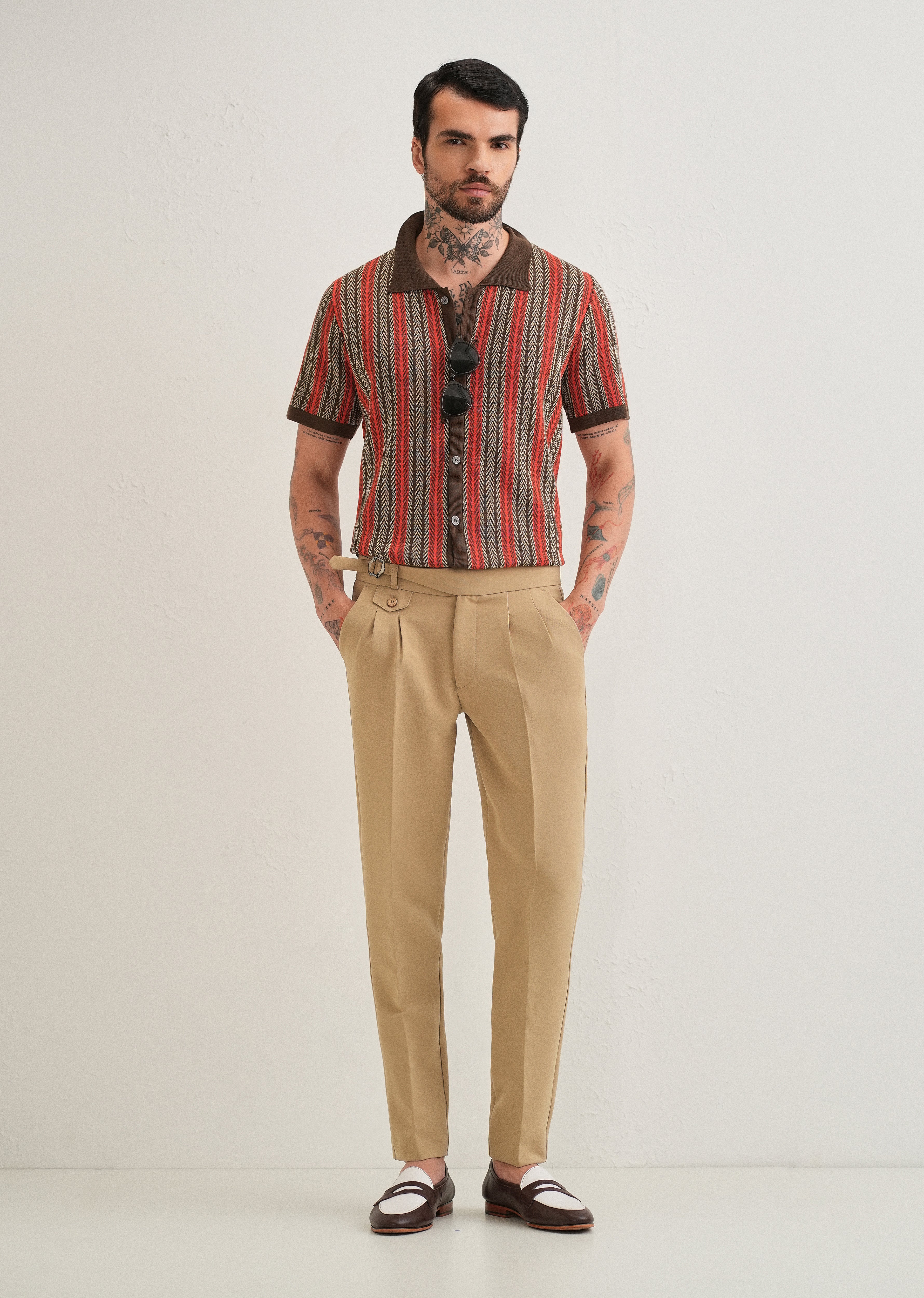Tan Brown Gurkha Pant