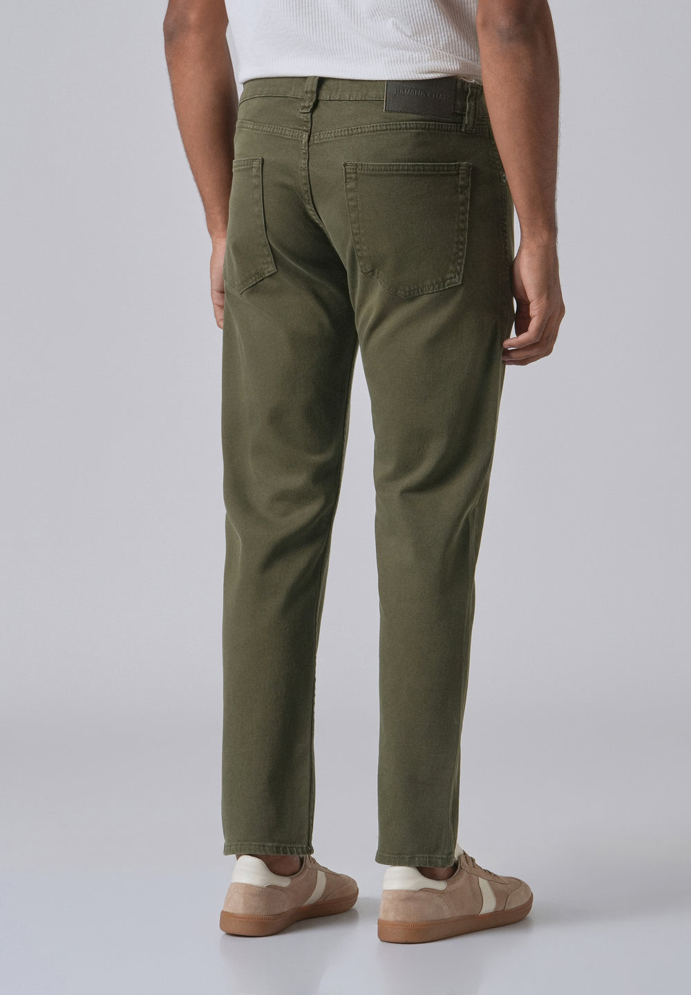 Tate Olive Slim fit Jeans