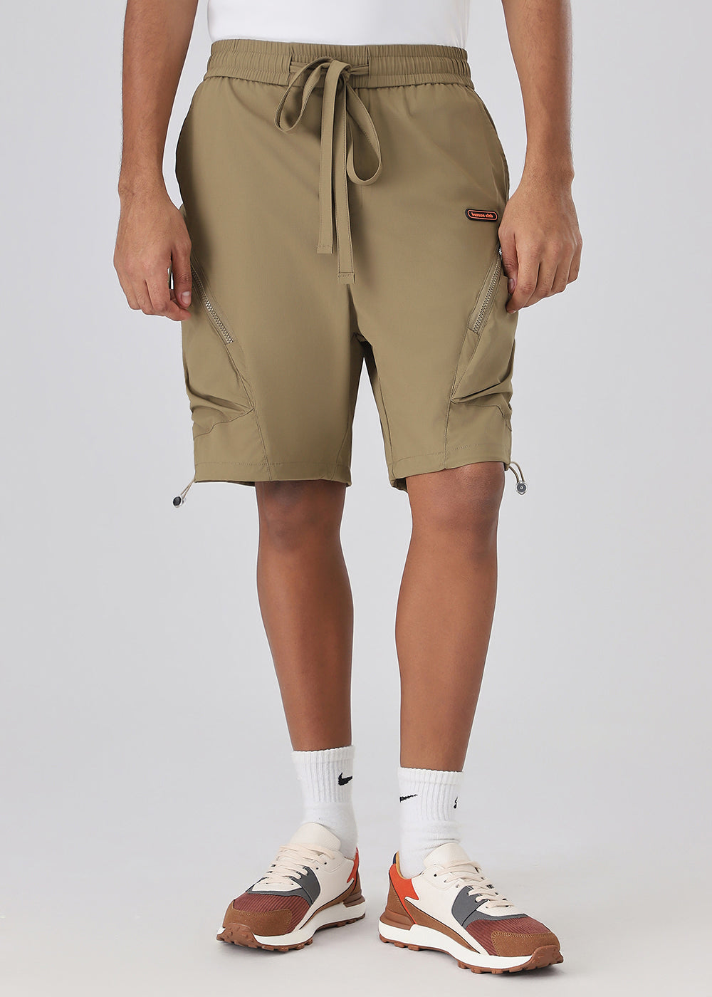 Khaki Cargo Shorts