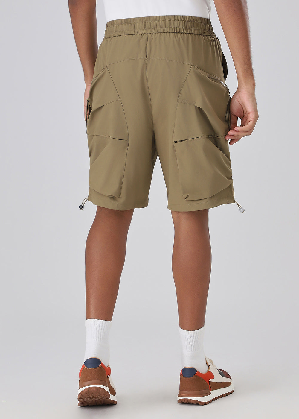 Khaki Cargo Shorts