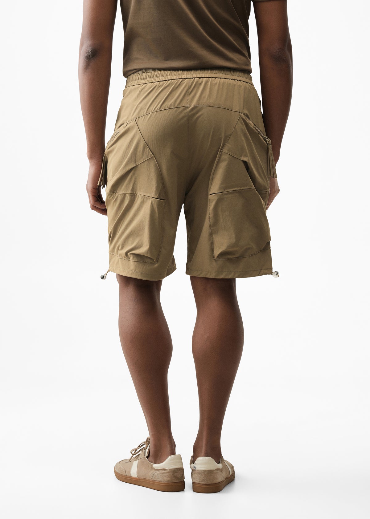 Khaki Cargo Shorts