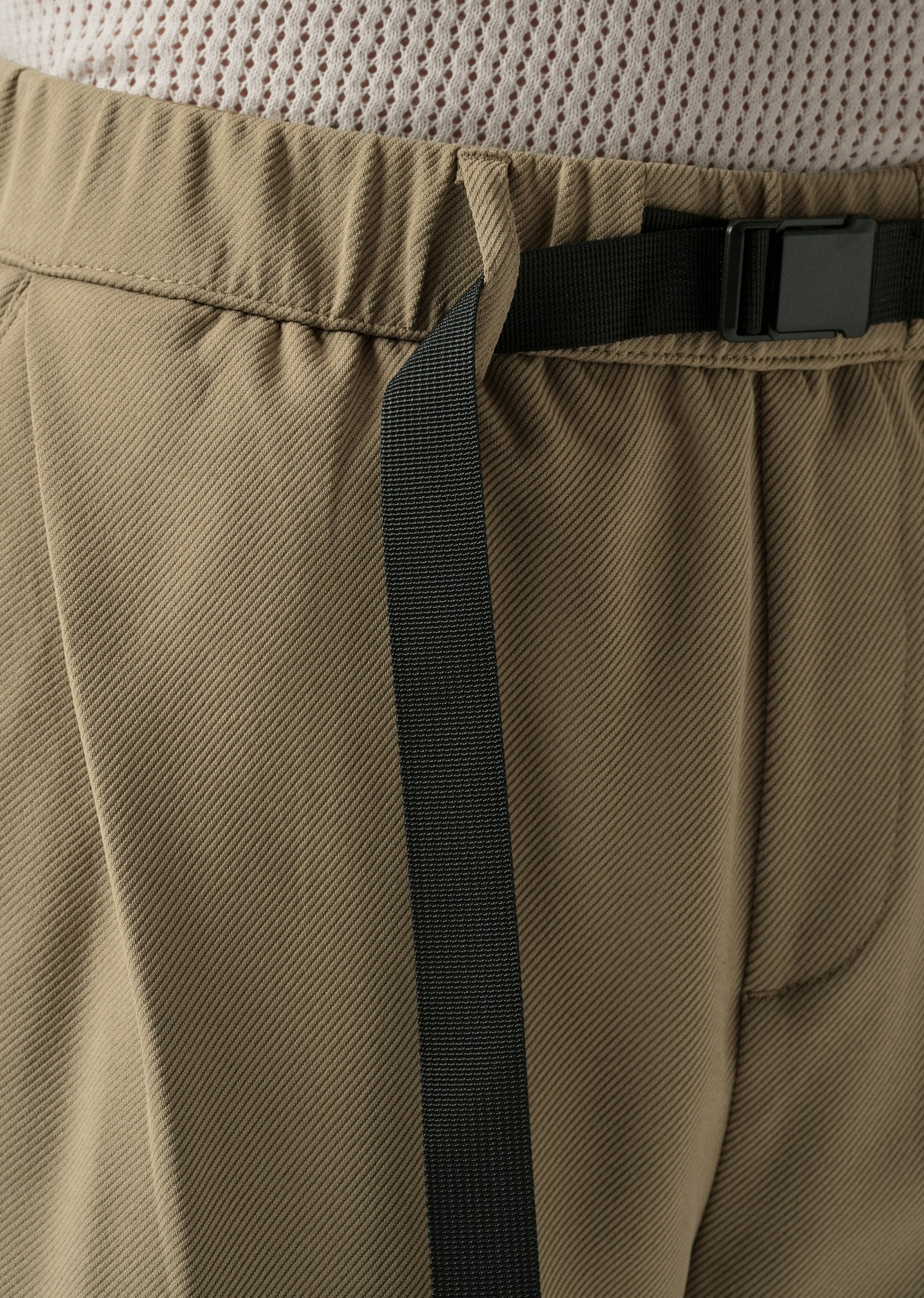 Taupe Twill Pants