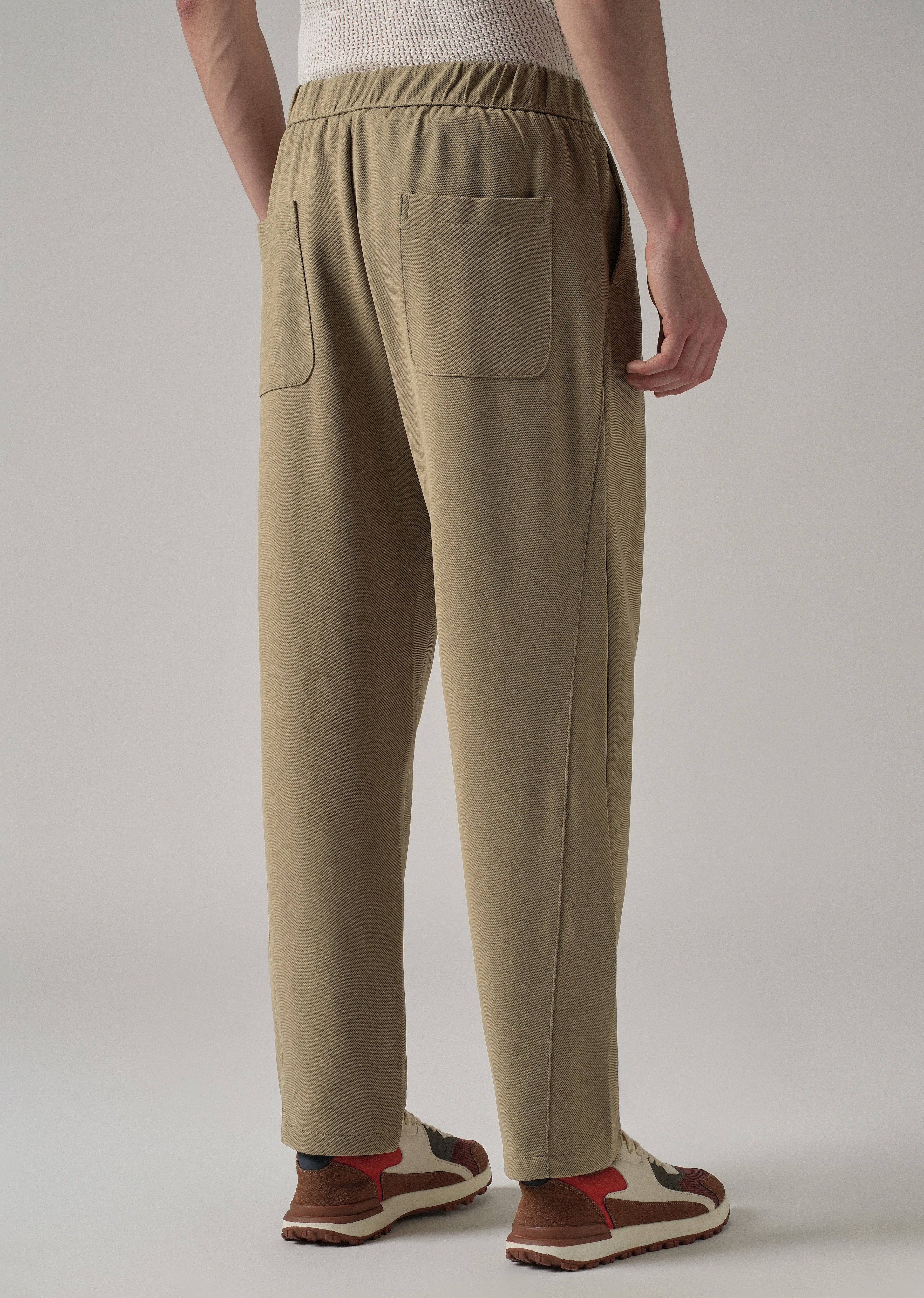 Taupe Twill Pants