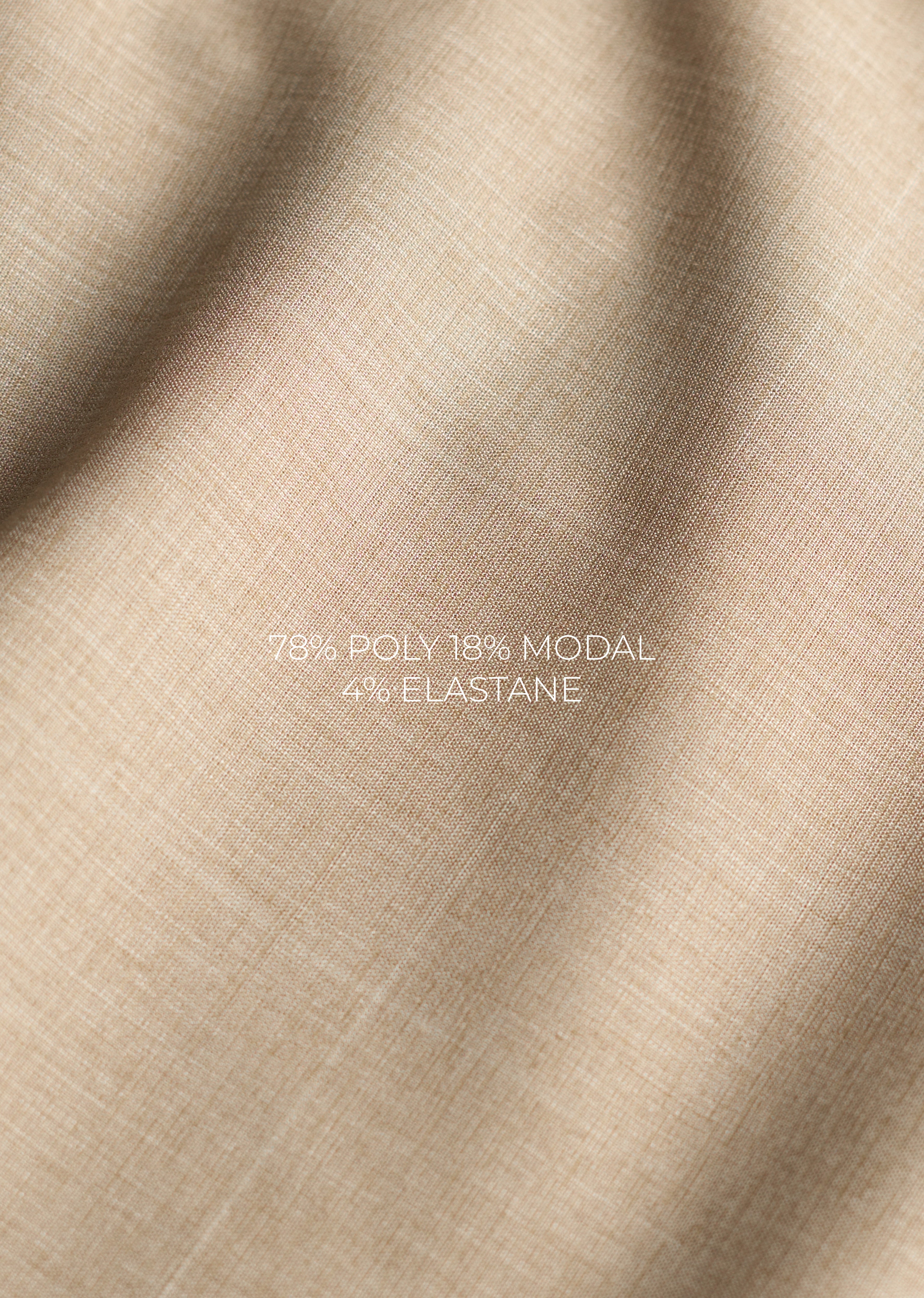 Taupe Self Check Shirt