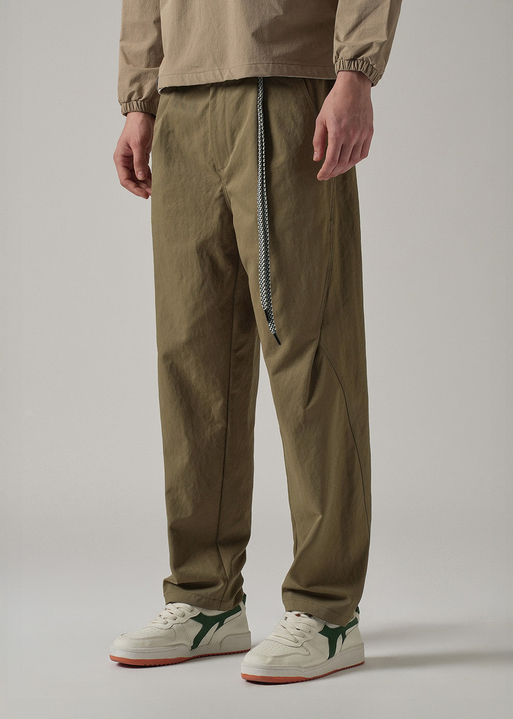 Taupe Stone Wash Pant