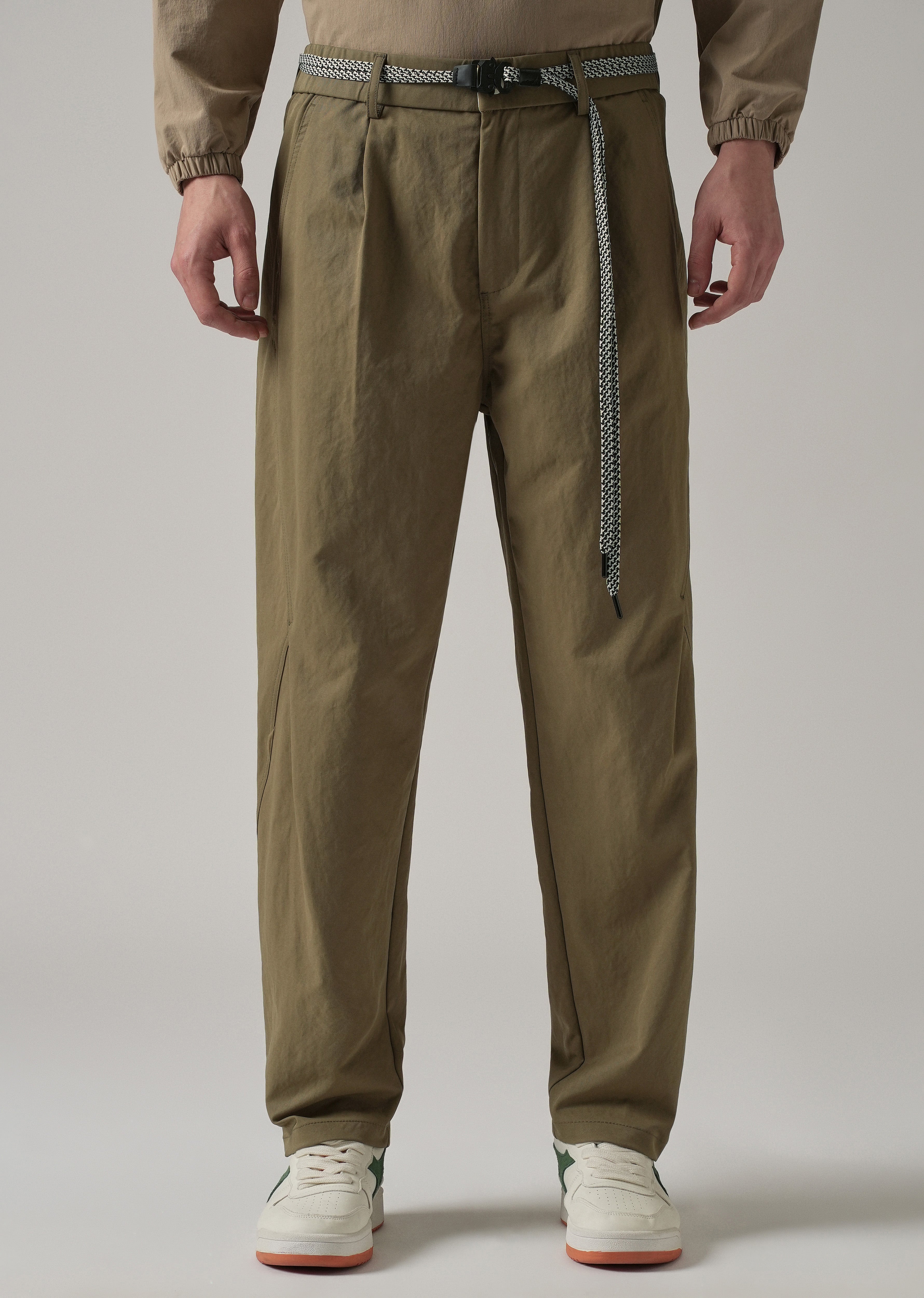 Taupe Stone Wash Pant