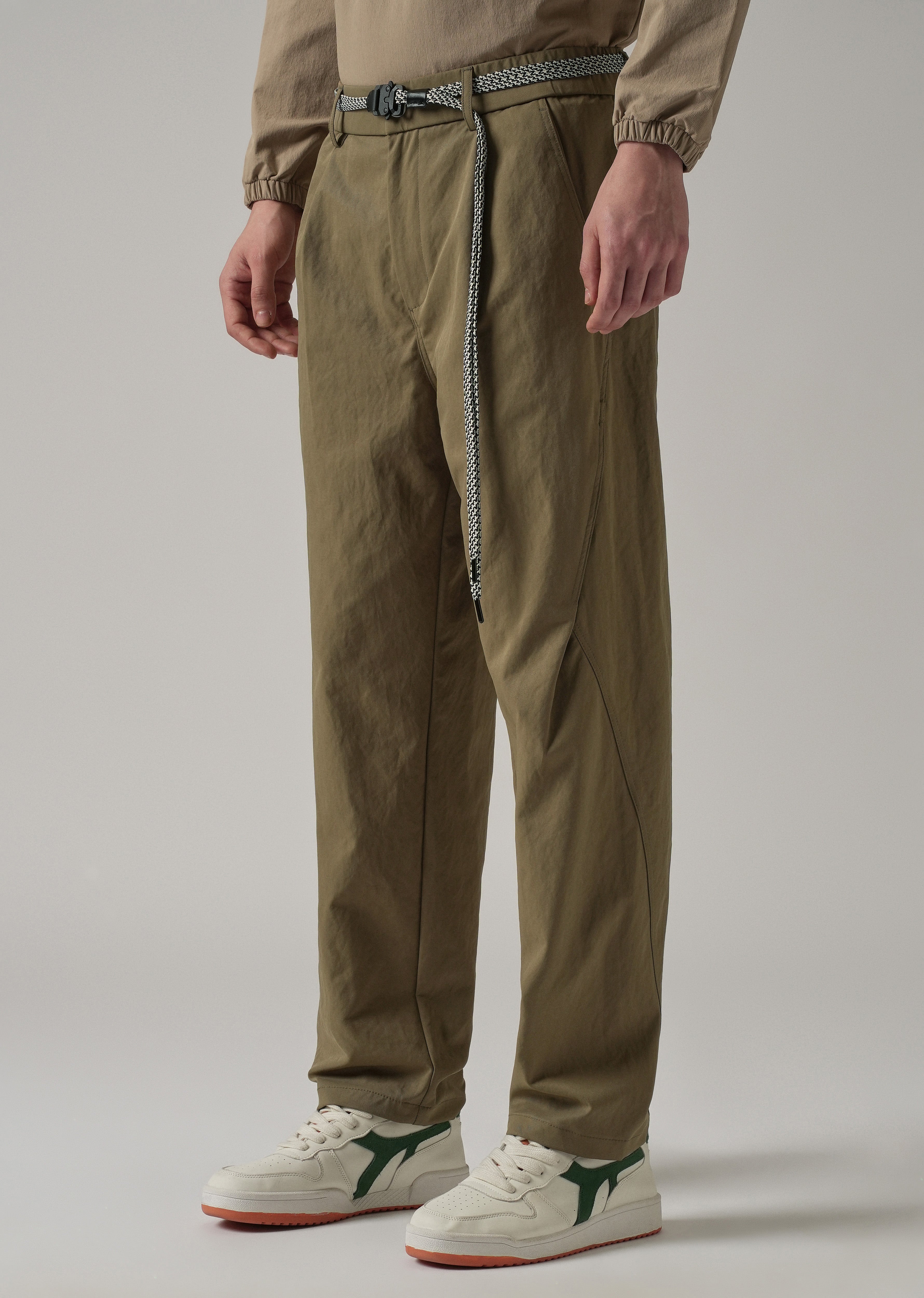 Taupe Stone Wash Pant