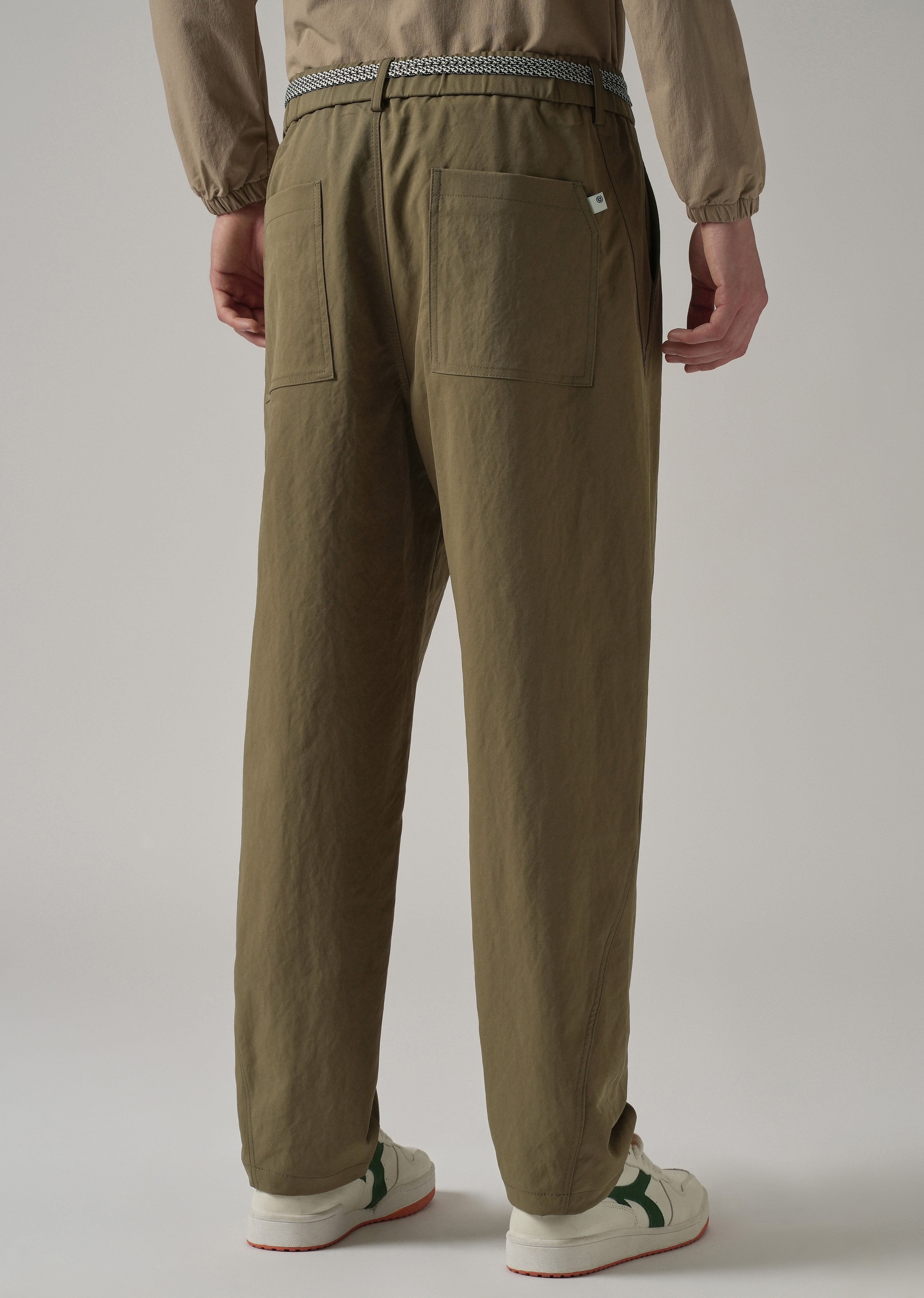 Taupe Stone Wash Pant