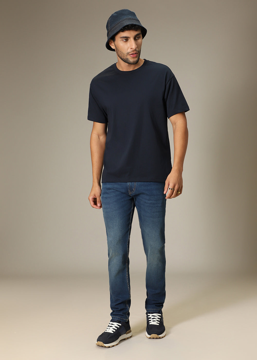 Teal Blue Slim fit Jeans