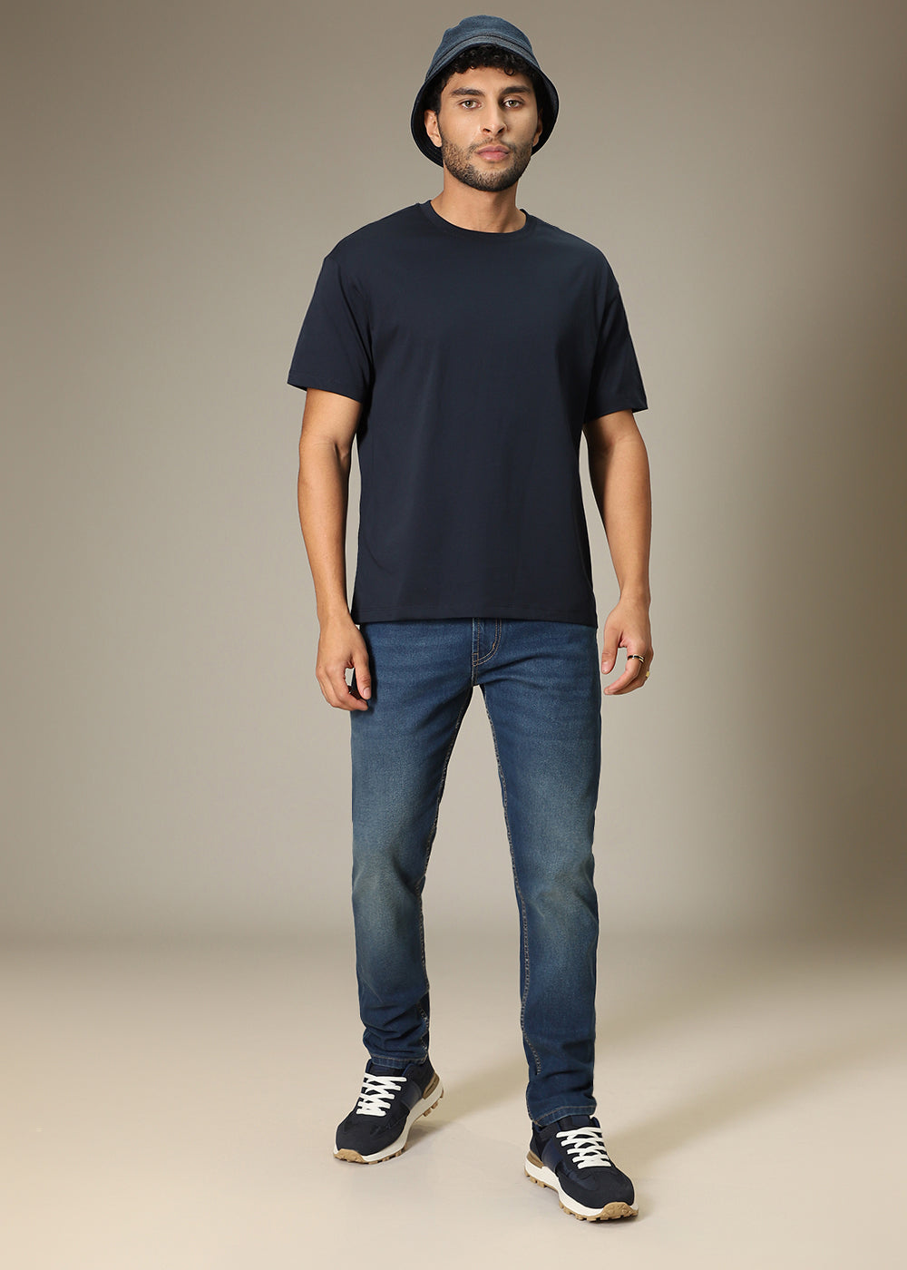 Teal Blue Slim fit Jeans