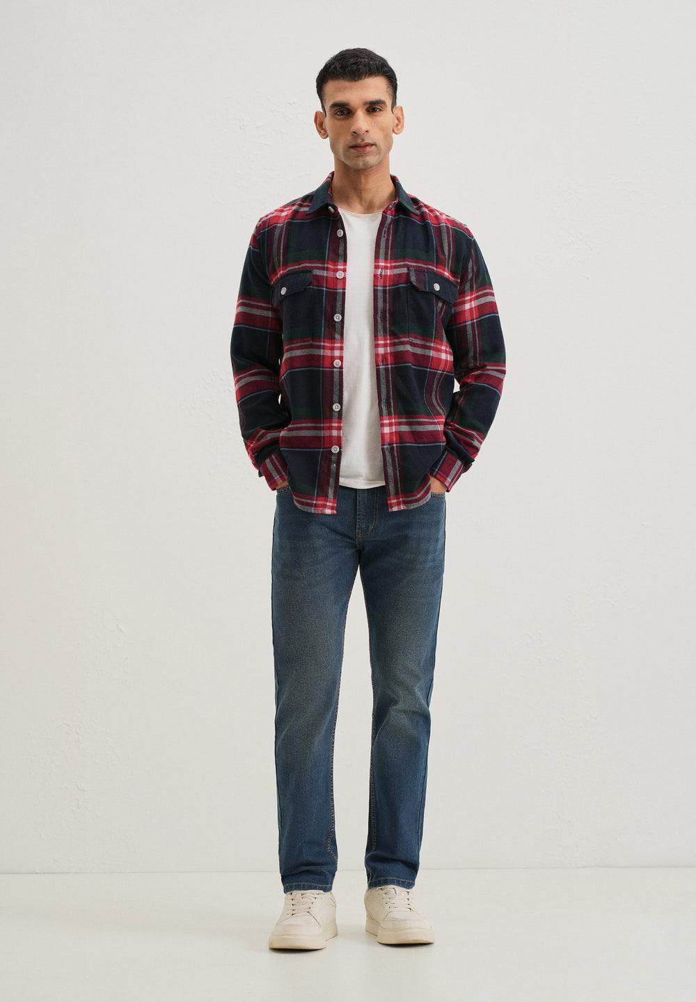 Teal Blue Slim fit Jeans