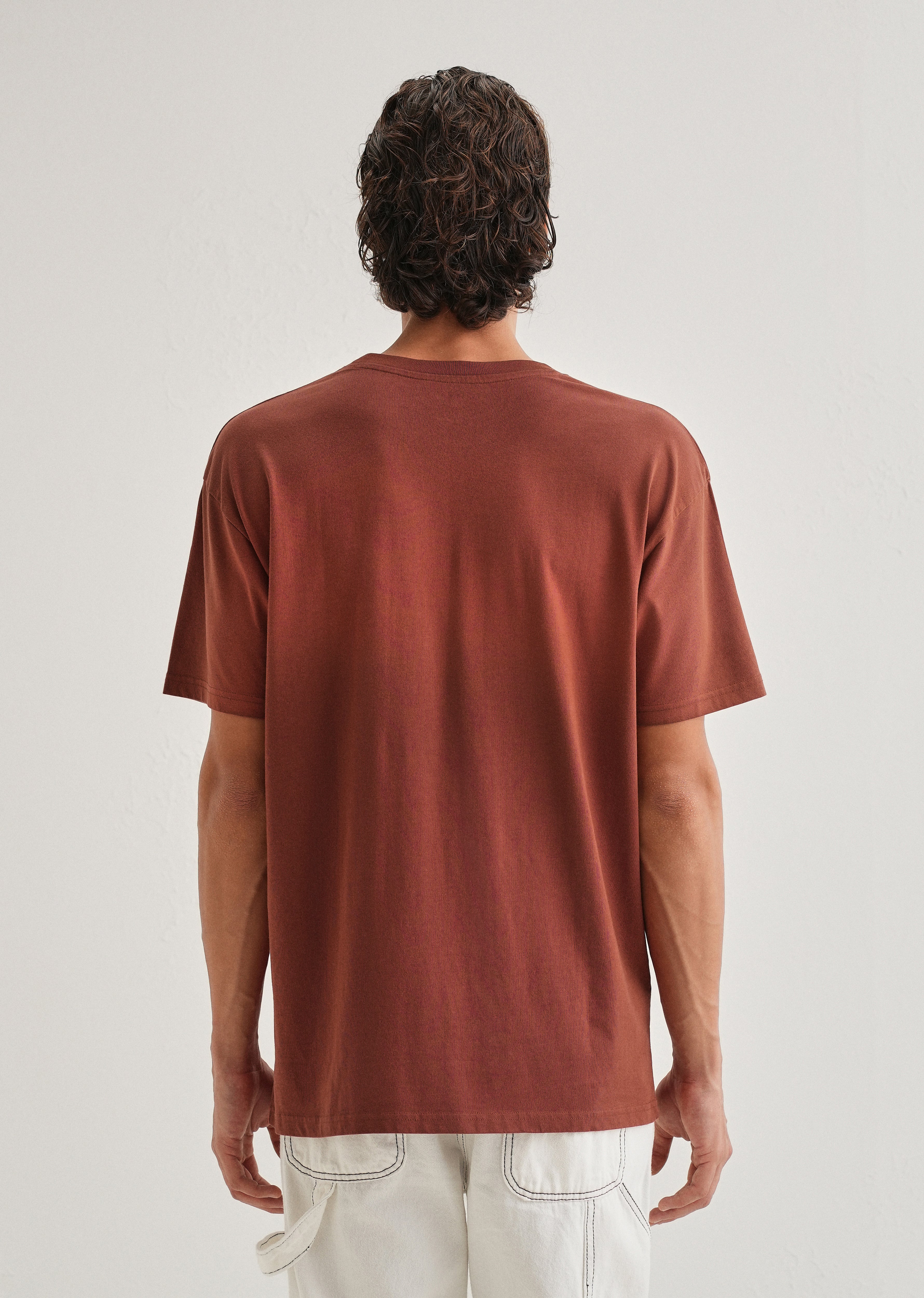 Terracotta Printed Oversized T-shirts