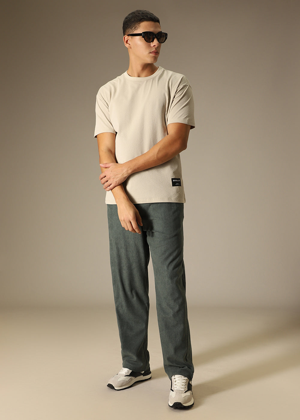 Green Thin Corduroy Pant