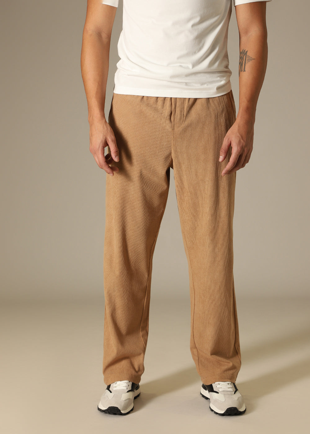 Brown Thin Corduroy Pant