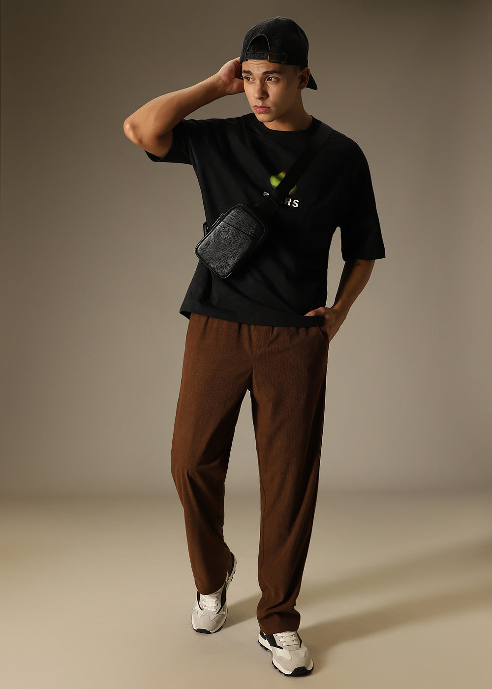 Dark Brown Thin Corduroy Pant