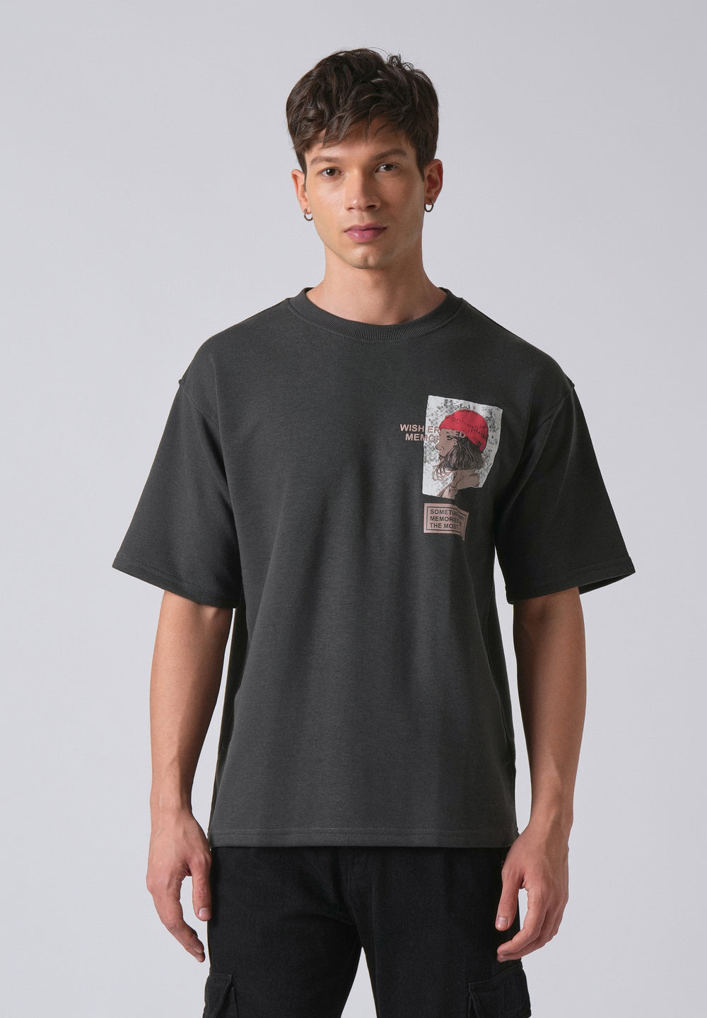 Thundercloud Grey Oversized T-shirt